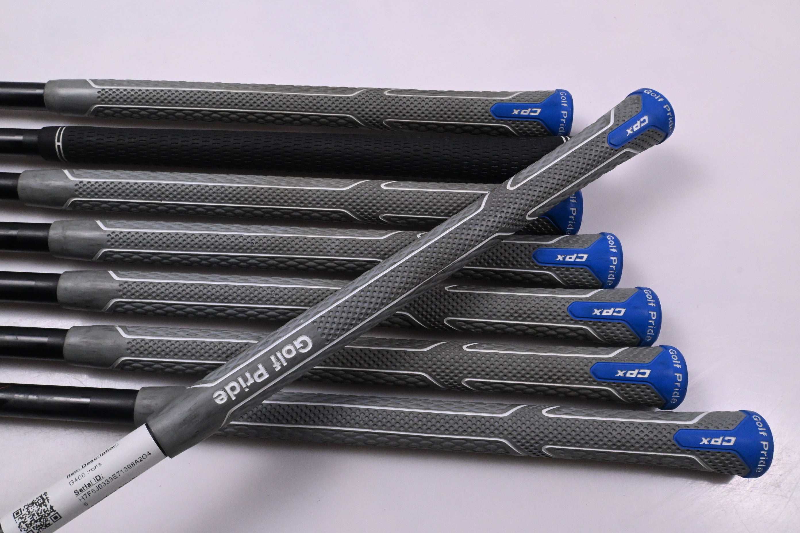Ping G400 Irons / 5-PW+GW+SW / Black Dot / Regular Flex Ping Alta CB Shafts