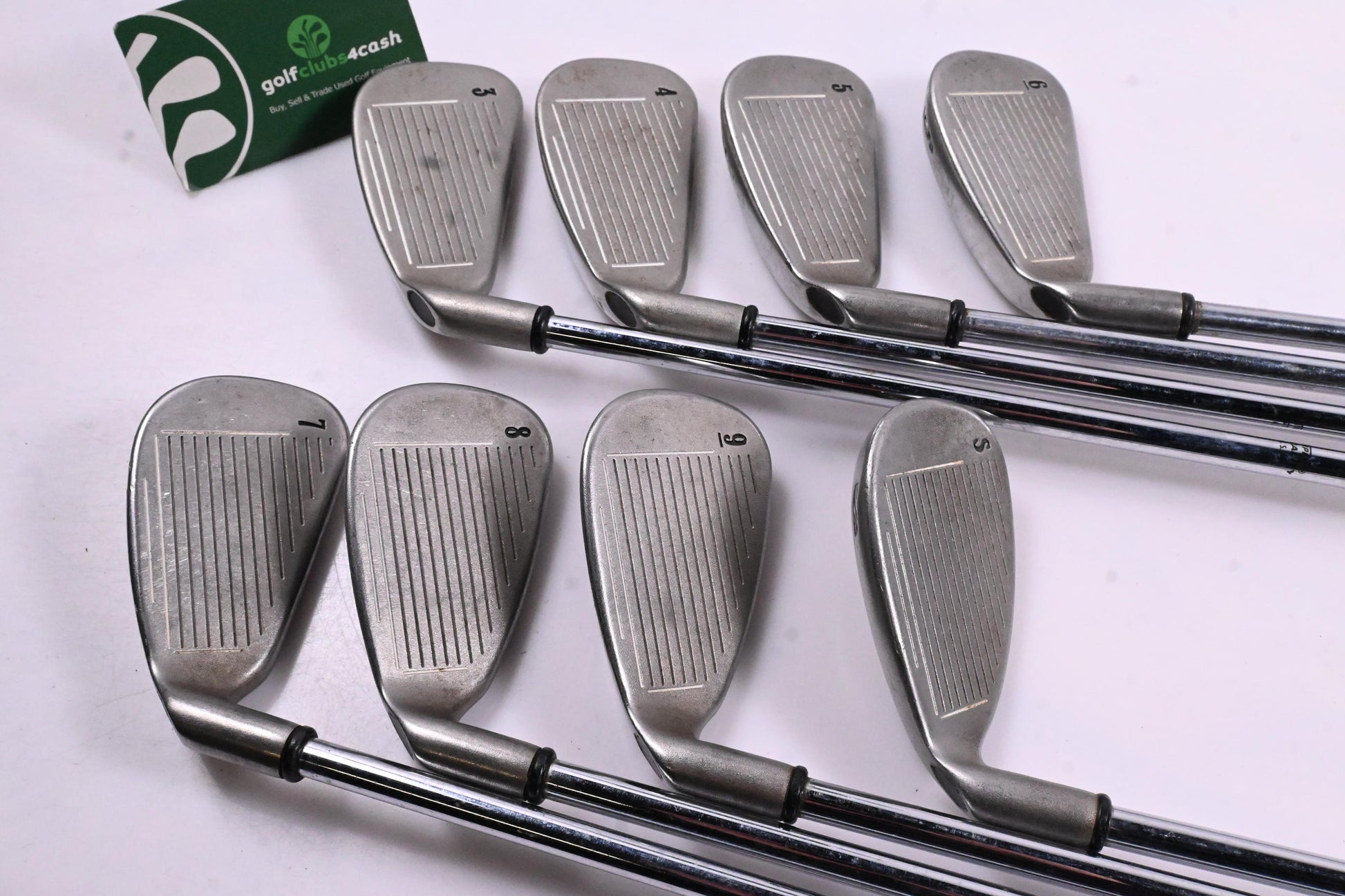 Callaway X-12 Irons / 3-9+SW / Uniflex Callaway Memphis "10" 98 Shafts / NO PW