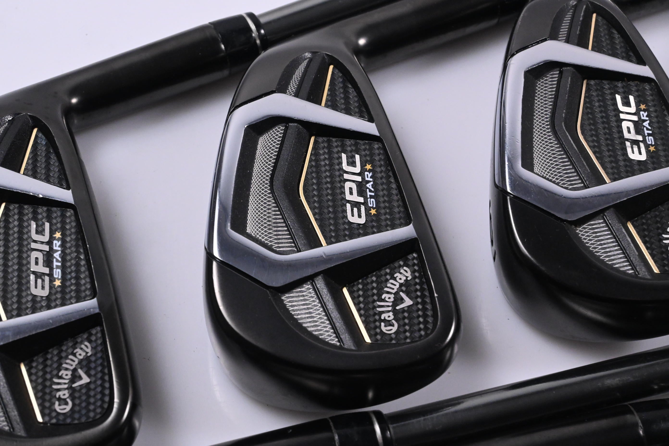 Callaway Epic Star CF17 Irons / 4-PW+GW / Regular Flex Grand Bassara 55 Shafts