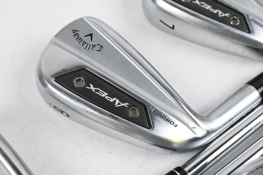 Left Hand Callaway Apex Ai300/Ai200 Combo Irons / 4-PW+GW / Stiff Flex Shafts