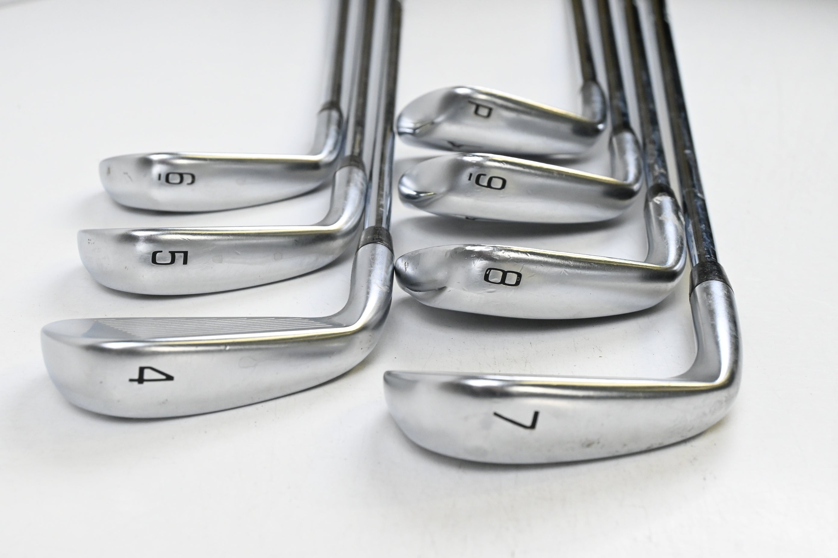 Mizuno JPX 919 Hot Metal Pro Irons / 4-PW / Regular Flex Project X LZ 115 Shafts