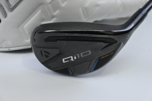 Taylormade Qi10 #4 Hybrid / 22 Degree / Senior Flex Fujikura Ventus Red 5 Shaft