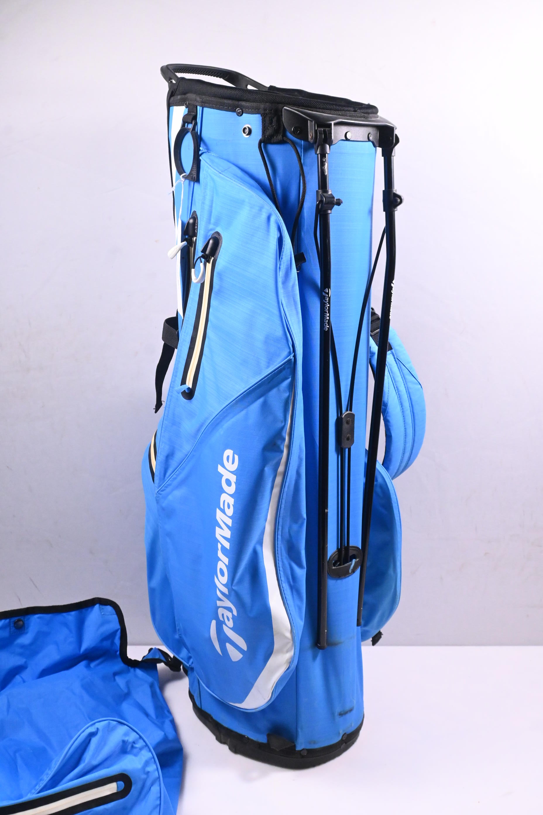 Taylormade Flex Tech Waterproof Stand Bag / 5-Way Divider / Blue & Black