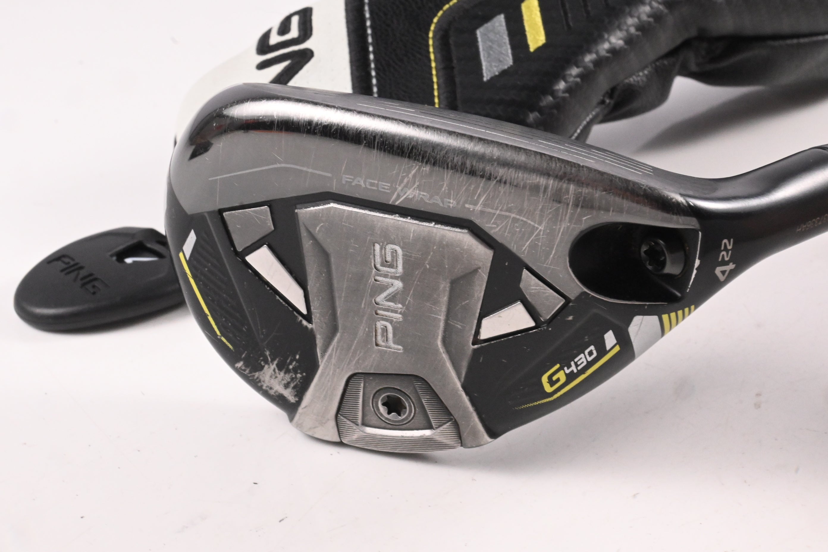 Ping G430 #4 Hybrid / 22 Degree / Stiff Flex Ping Tour 2.0 Chrome 85 Shaft