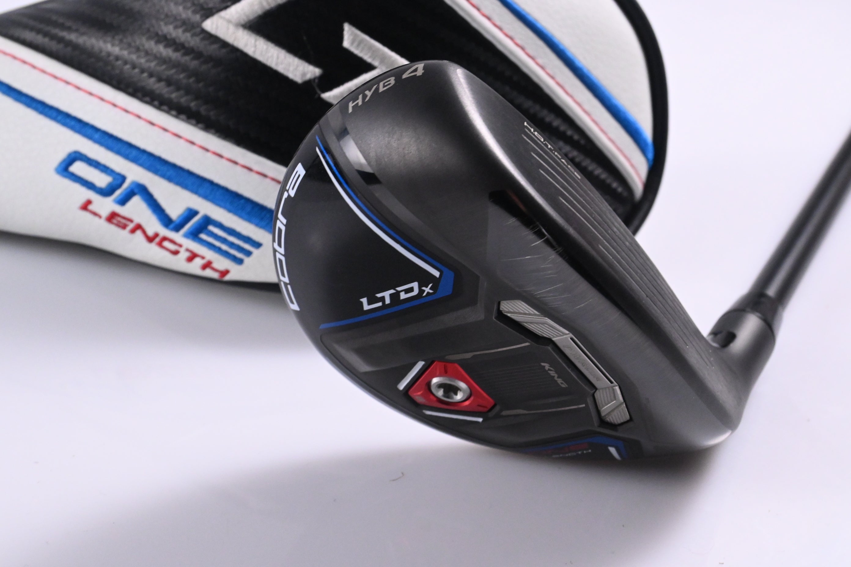 Cobra LTDx One Length #4 Hybrid / 21 Degree / Regular Flex KBS PGI 75 Shaft