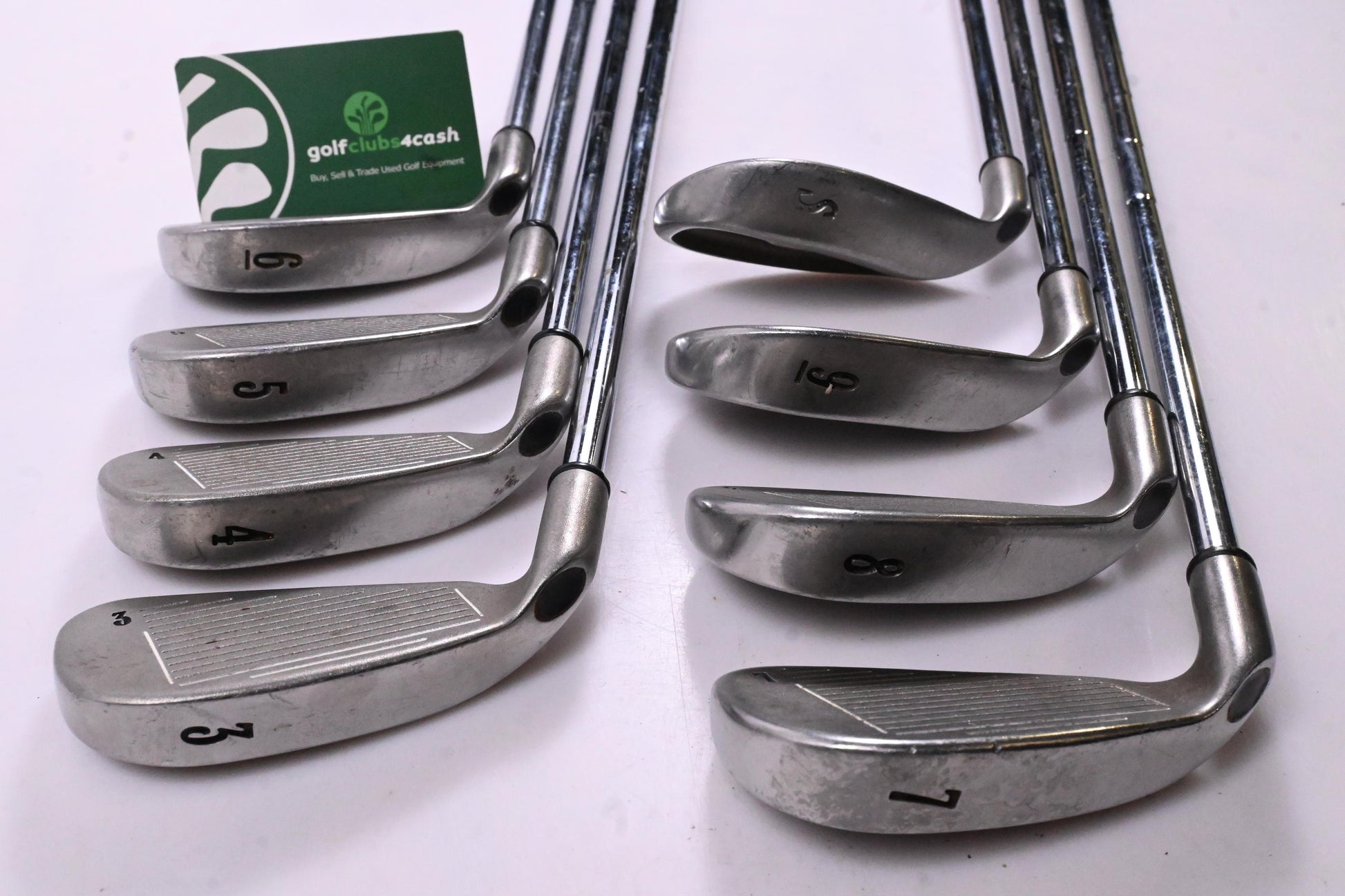 Callaway X-12 Irons / 3-9+SW / Uniflex Callaway Memphis "10" 98 Shafts / NO PW