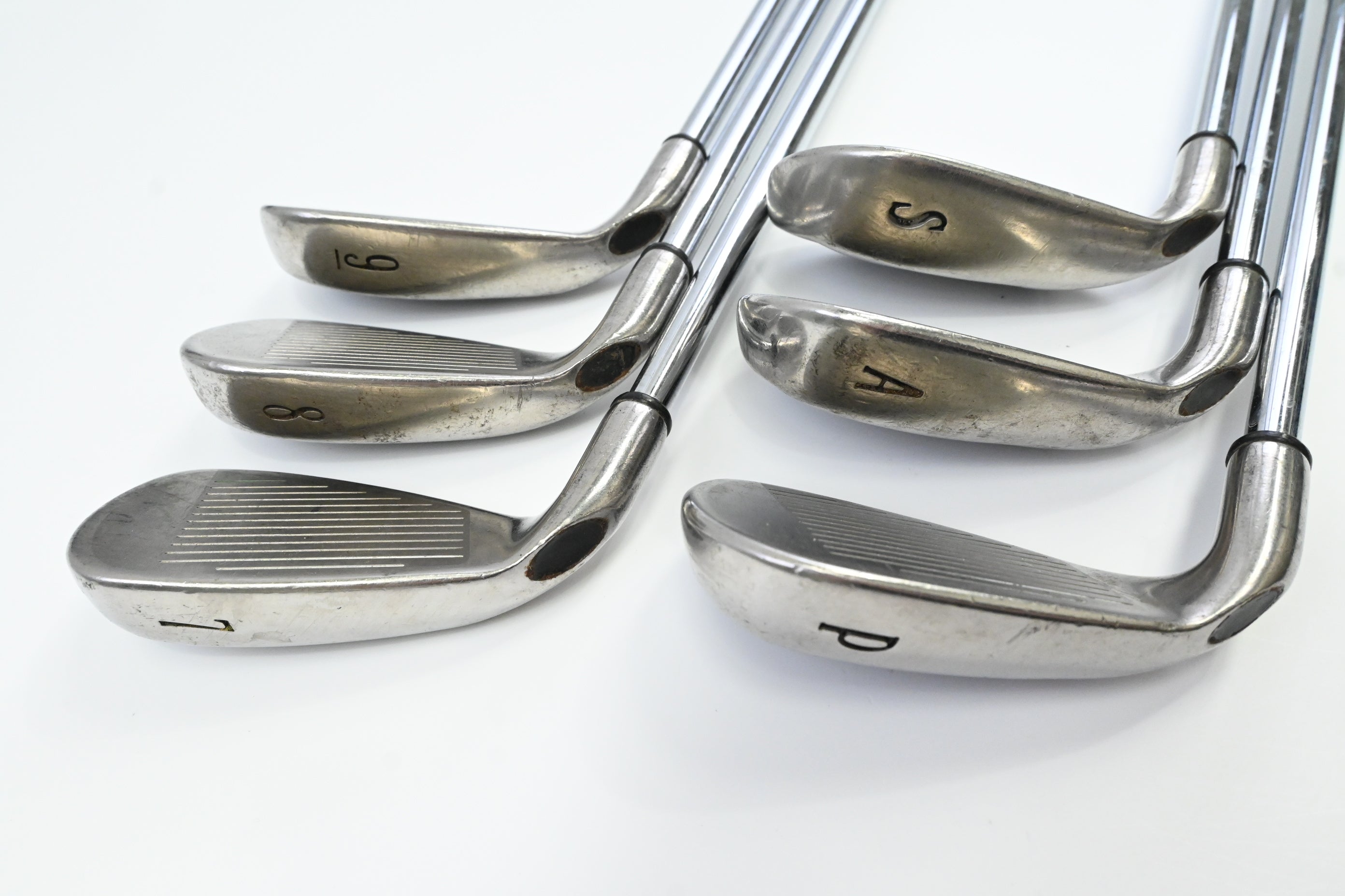 Callaway Big Bertha Fusion Irons / 7-PW+AW+SW / Uniflex Nippon 990 Shafts
