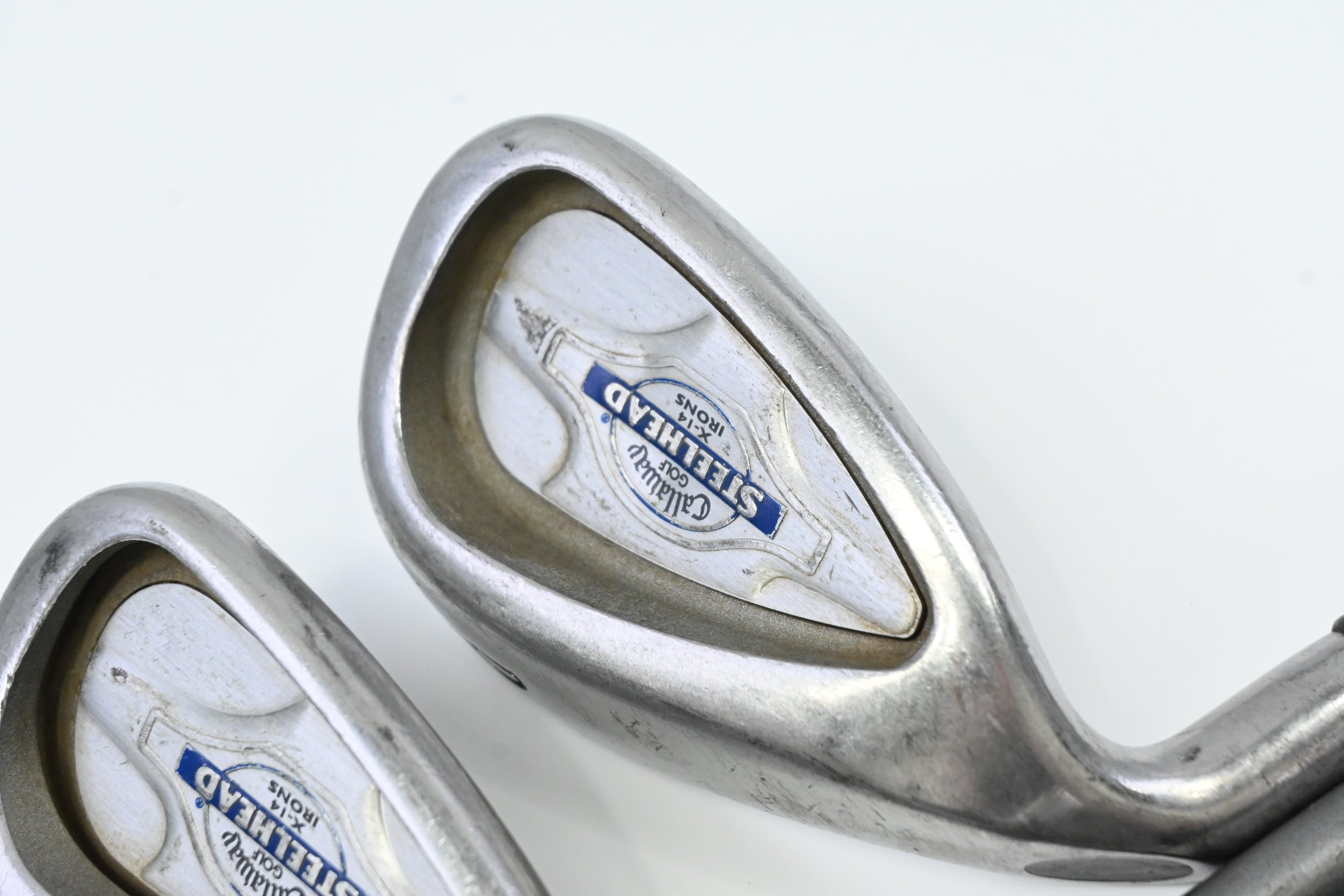 Left Hand Callaway X-14 Irons / 6-PW / Firm Flex Callaway Steelhead X-14 Shaft