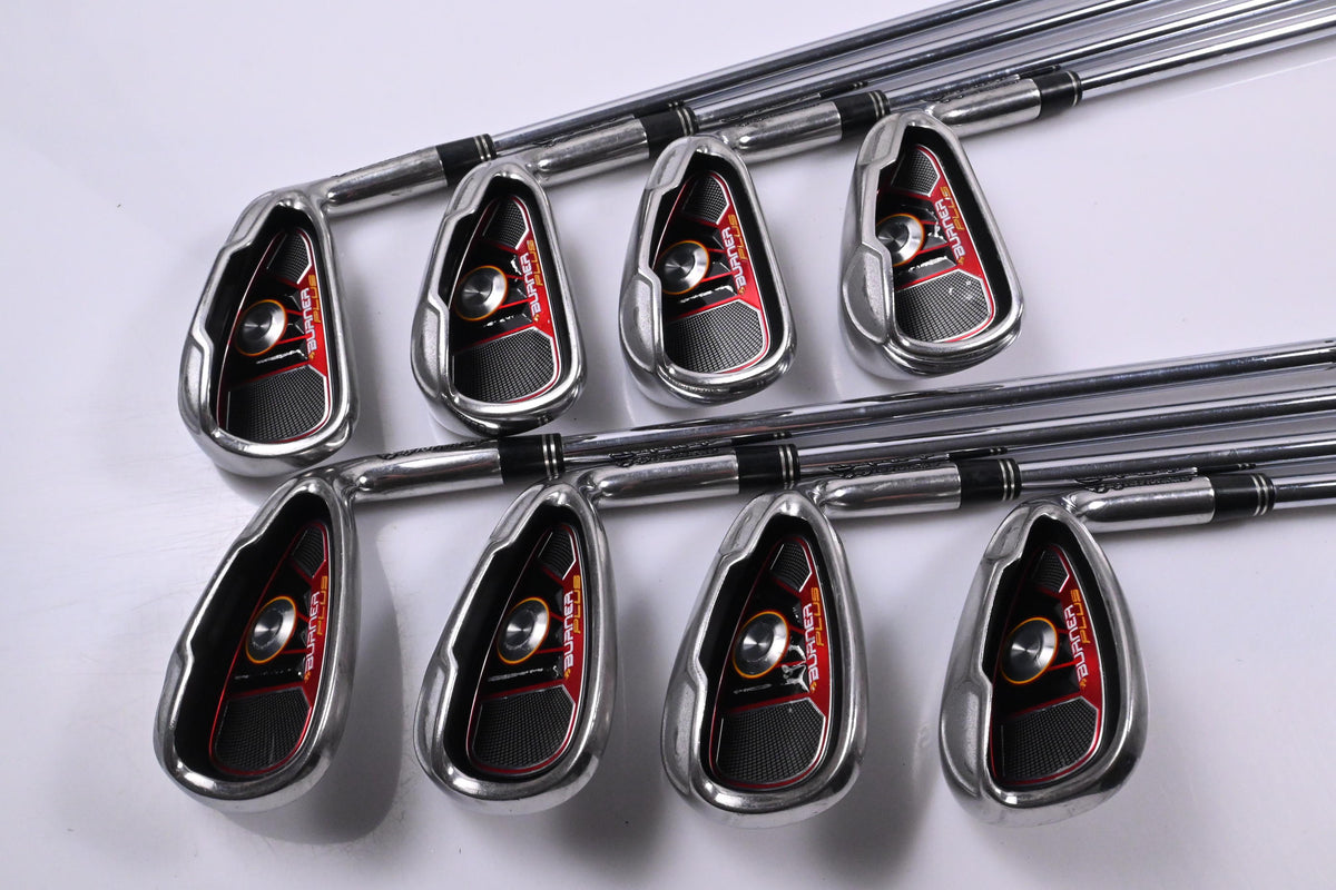 Taylormade Burner Plus Irons / 5-PW+SW / Regular Flex Burner 85 Shafts