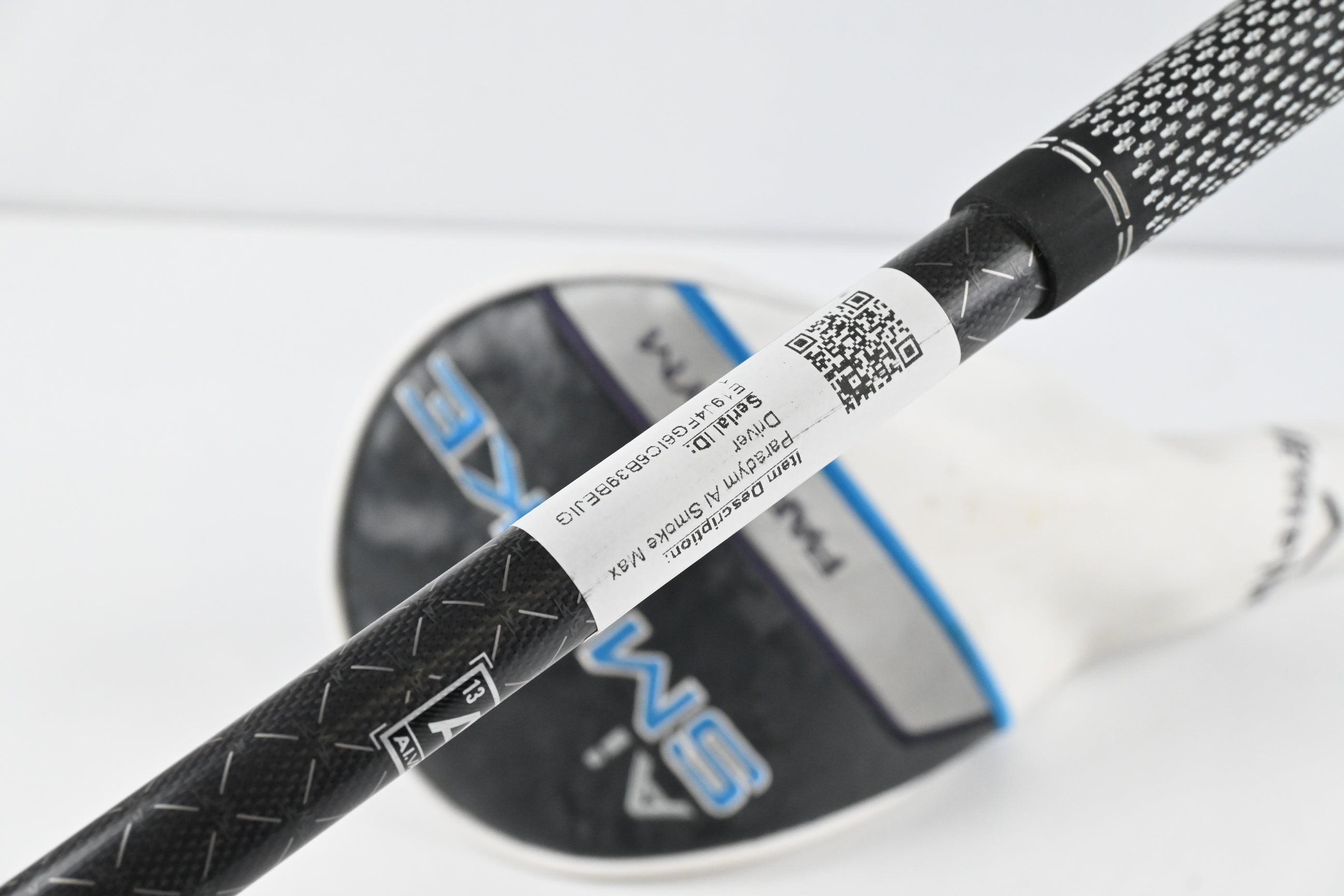 Callaway Paradym Ai Smoke Max Driver / 9 Degree / Stiff Flex Tensei AV Blue 55