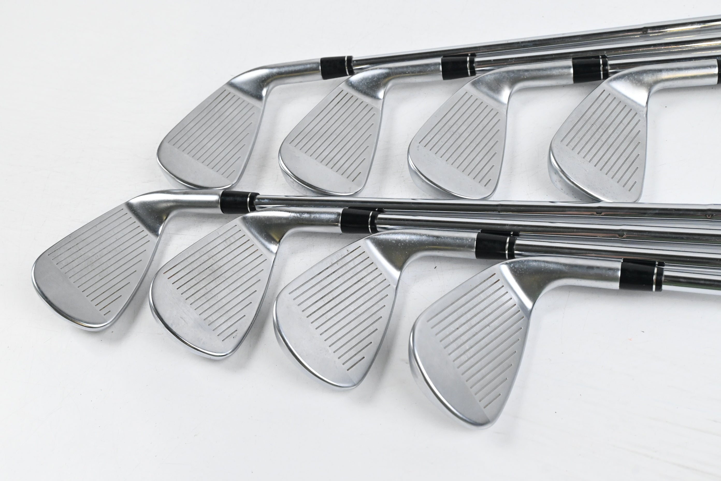 Left Hand Callaway Apex Ai300/Ai200 Combo Irons / 4-PW+GW / Stiff Flex Shafts