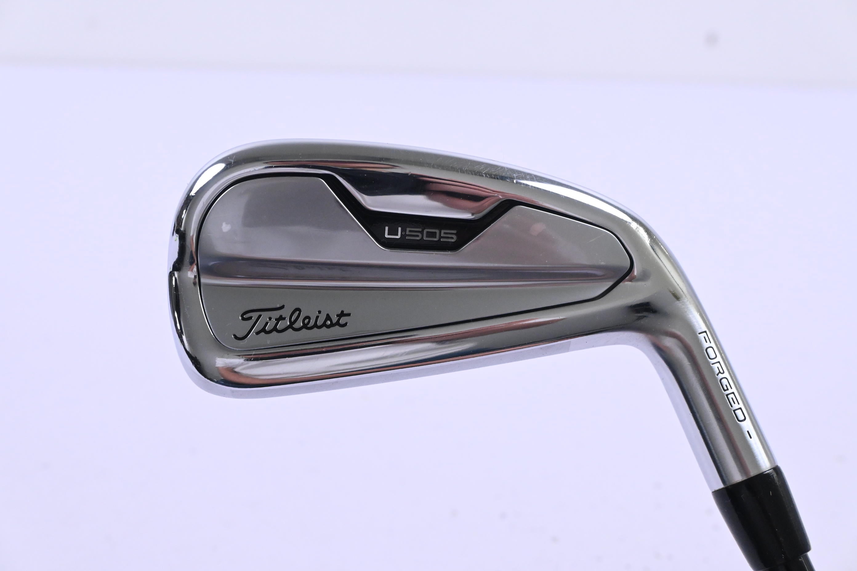 Titleist U505 #2 Iron / 18 Degree / Regular Flex HZRDUS Smoke Black RDX 80 Shaft