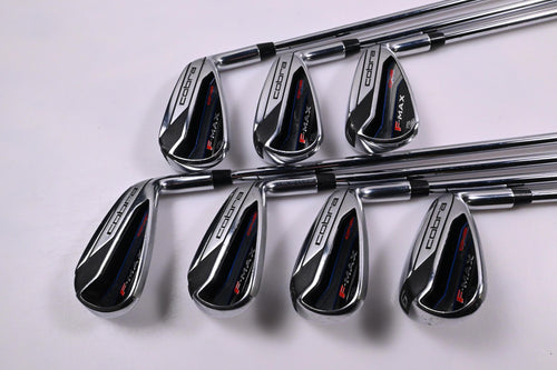 Cobra F-Max One Length Irons / 5-PW+SW / Regular Flex Cobra Shafts