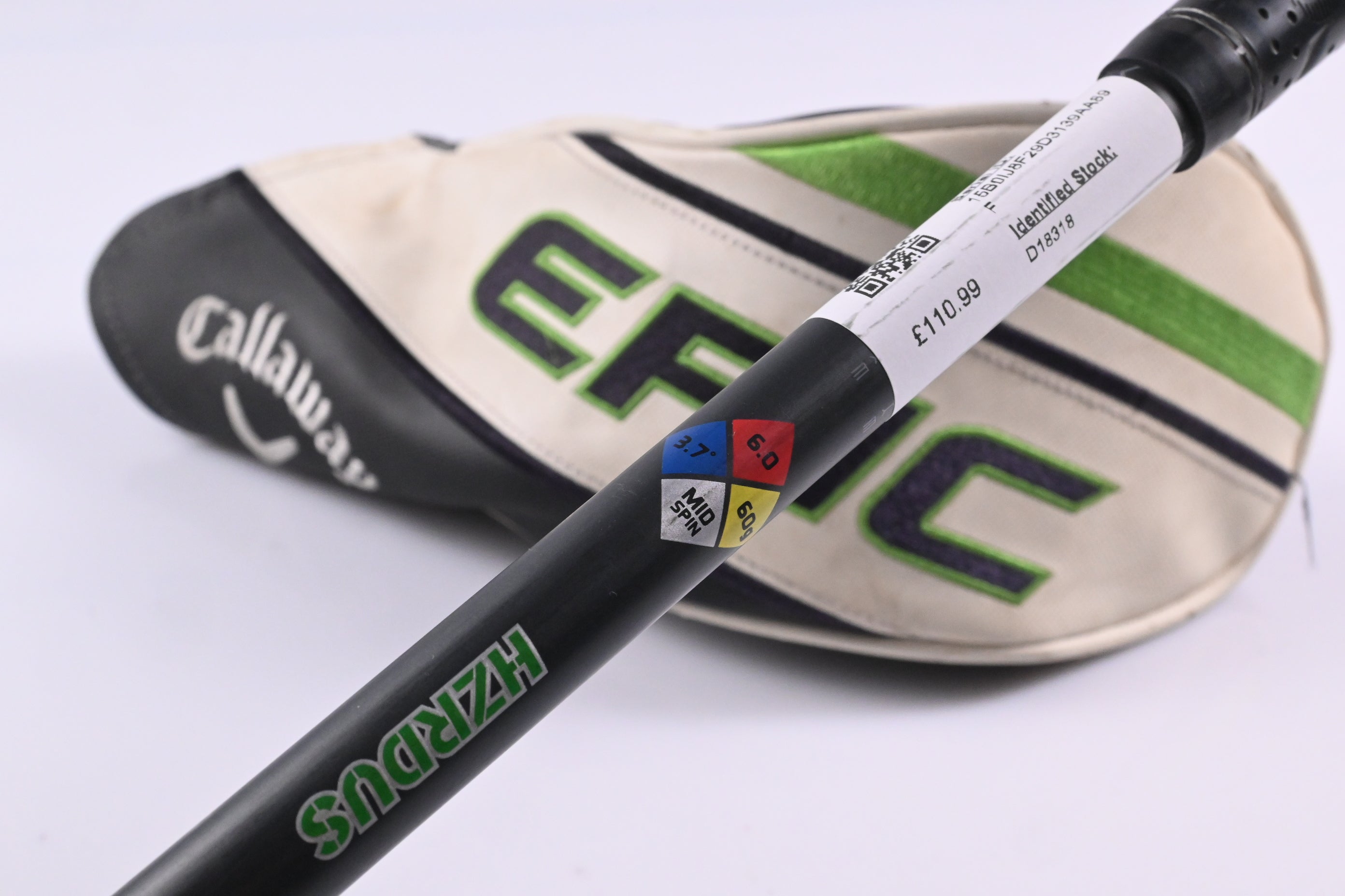 Callaway Epic Max #3+ Wood / 13.5 Degree / Stiff Flex HZRDUS Smoke IM10 60 Shaft