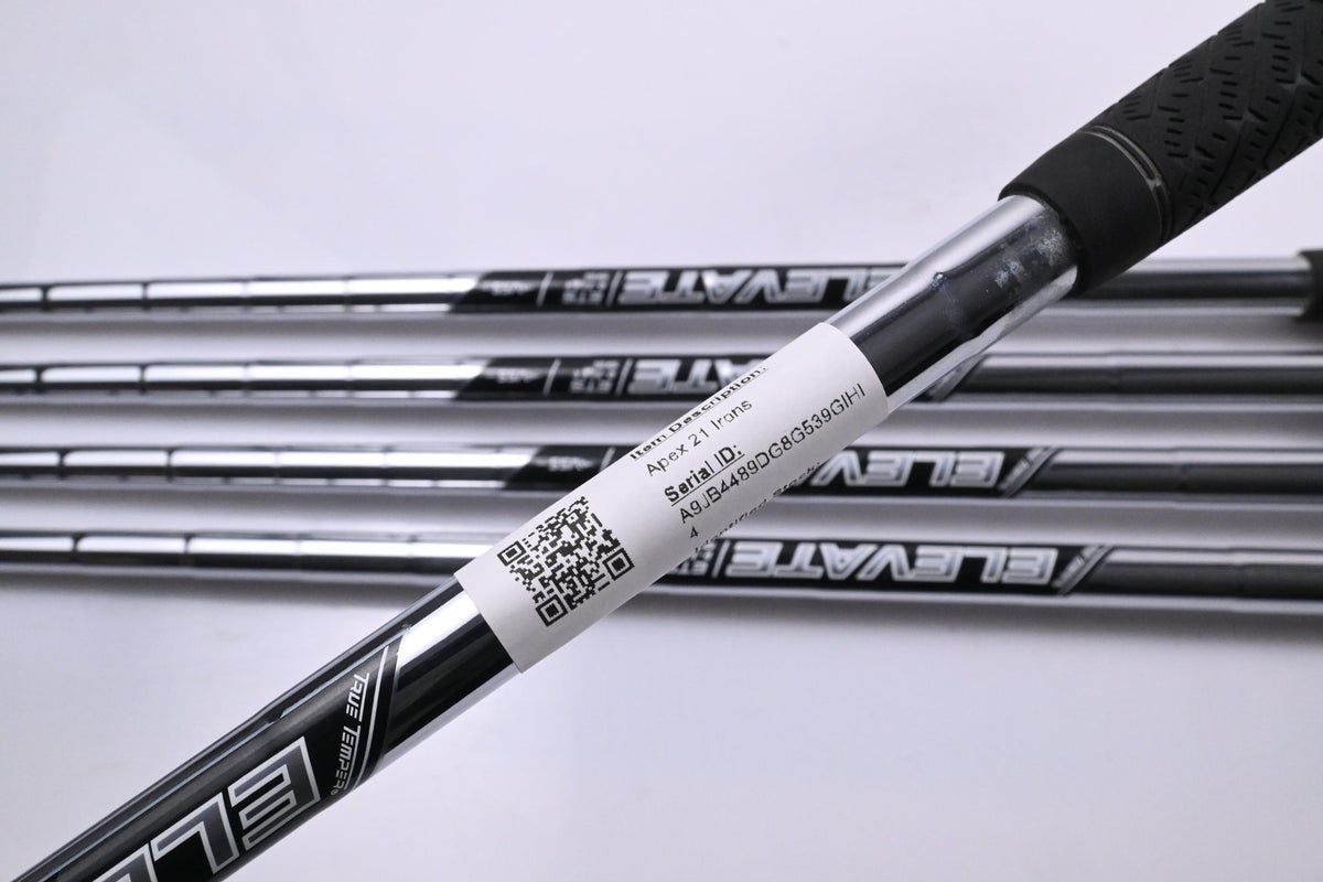 Callaway Apex 21 Irons / 6-PW / Regular Flex True Temper Elevate ETS 95 Shafts