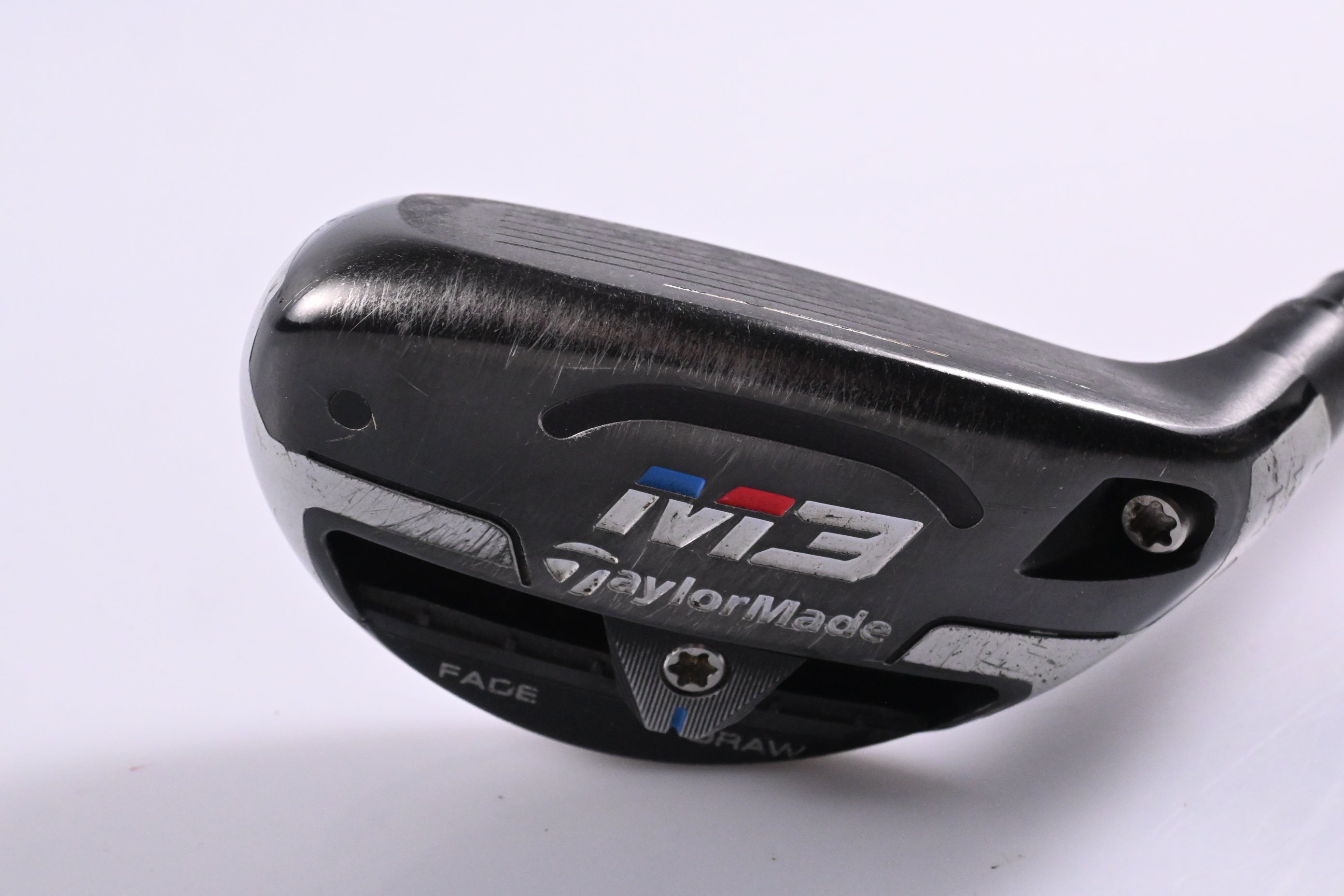 Taylormade M3 #4 Hybrid / 21 Degree / Stiff Flex Fujikura Atmos Red 7 Shaft