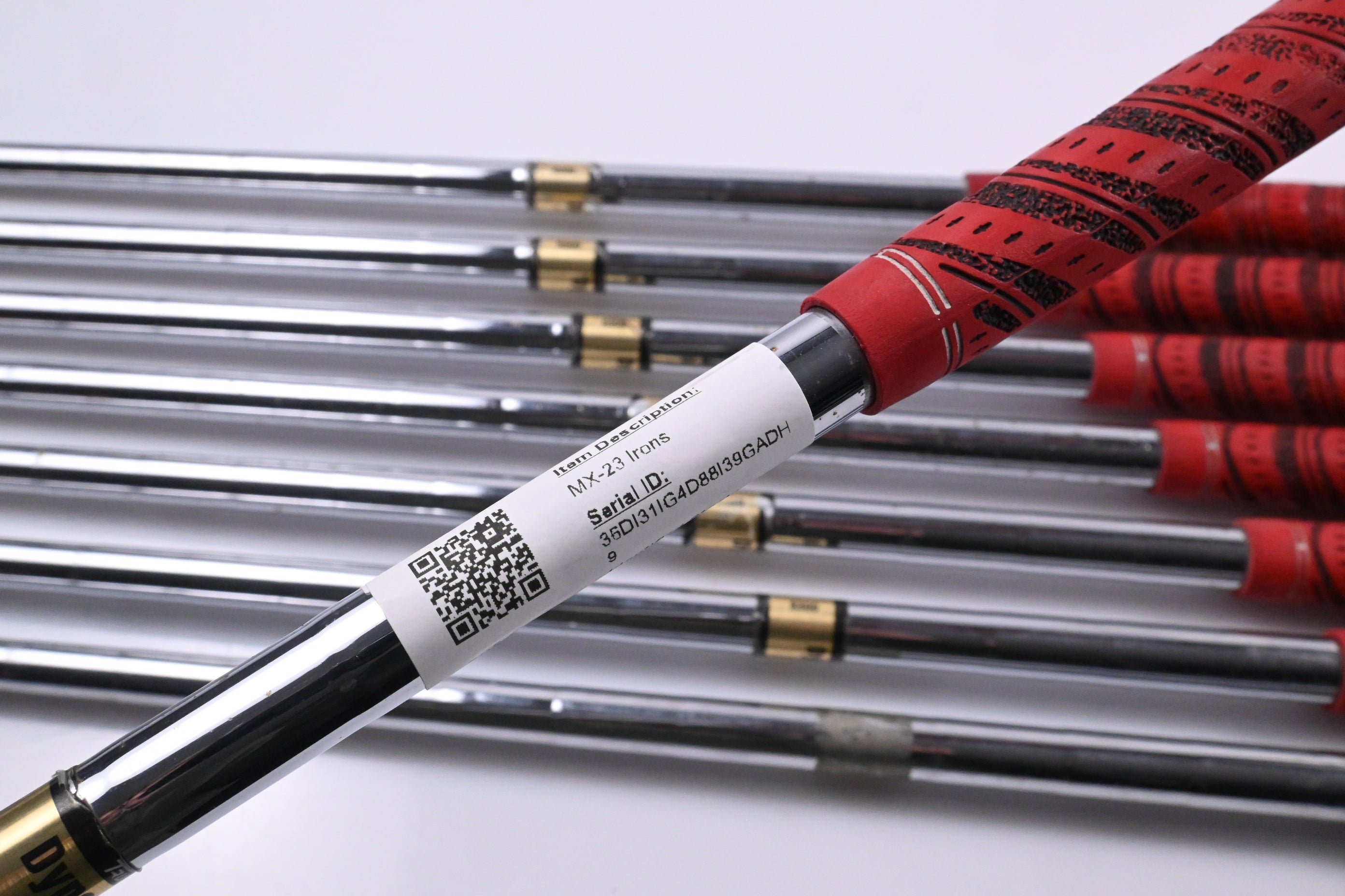 Mizuno MX-23 Irons / 3-PW / Regular Flex Dynamic Gold Lite R300 Shafts