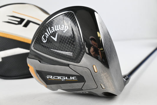 Callaway Rogue ST MAX LS Driver / 9 Degree / Stiff Flex Tensei AV White 65 Shaft