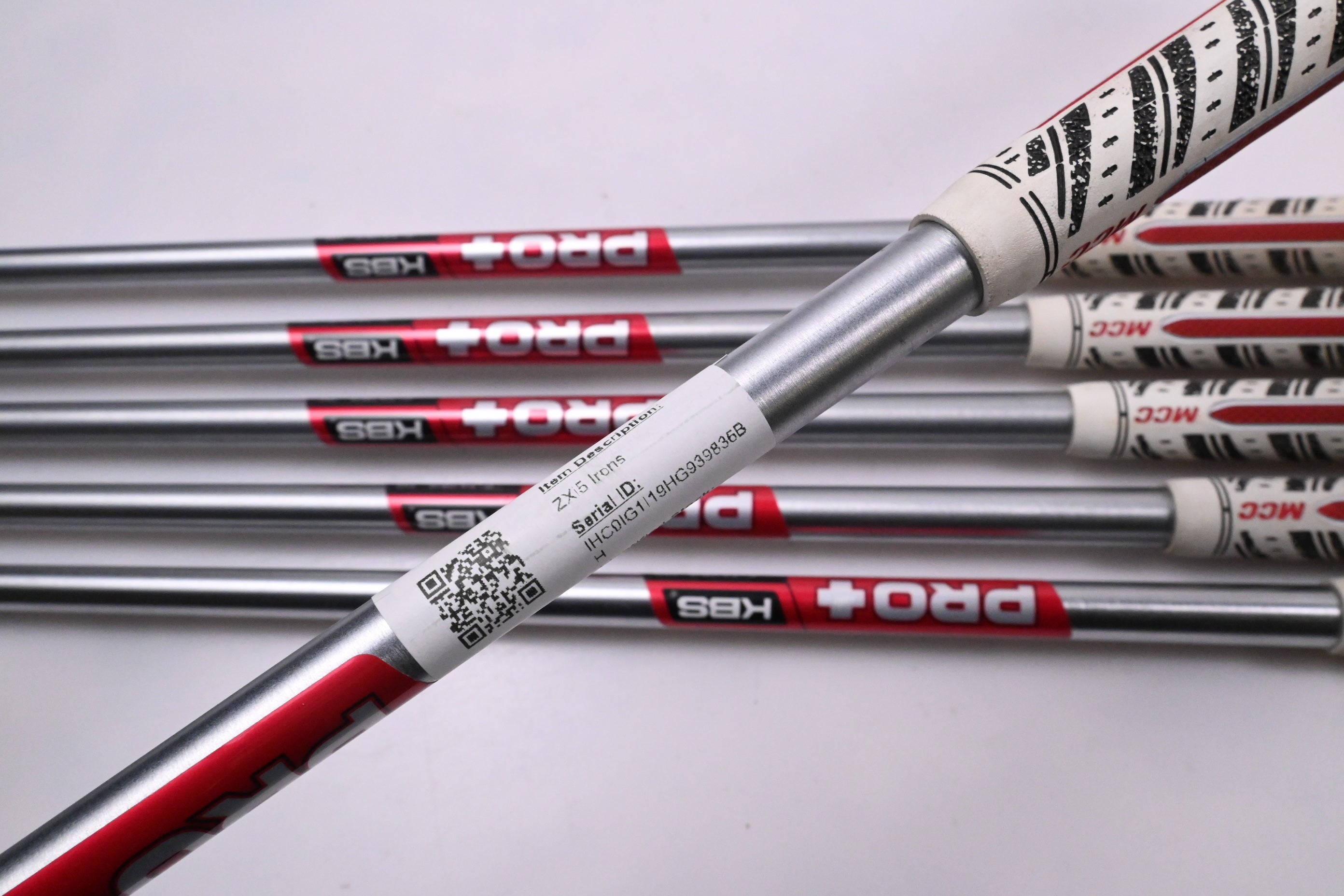 Srixon ZXi5 Irons / 5-PW / Regular Flex KBS Pro+ C-Taper 110 Shafts