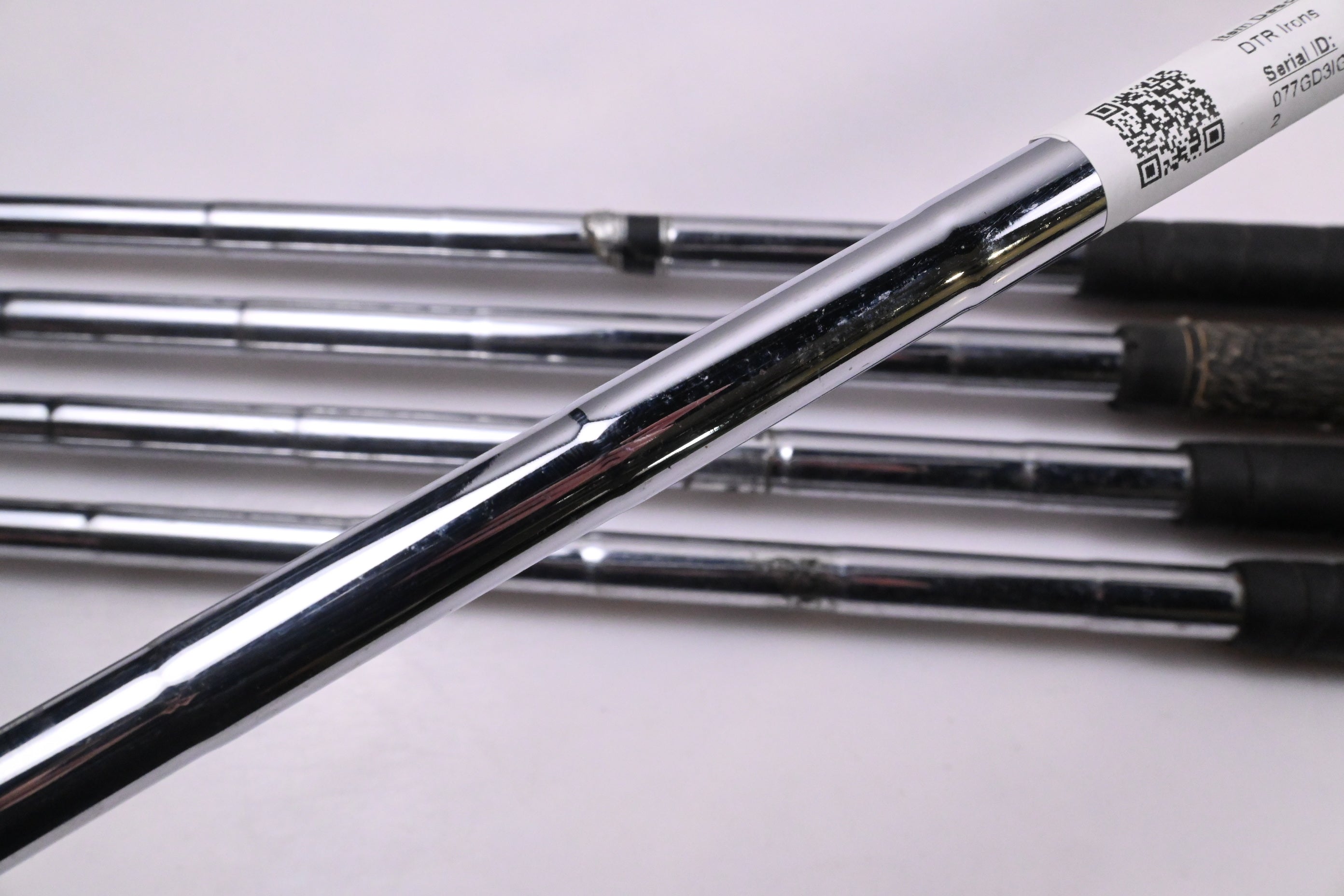 Titleist DTR Irons / 7-PW+SW / Stiff Flex Dynamic Gold Shafts