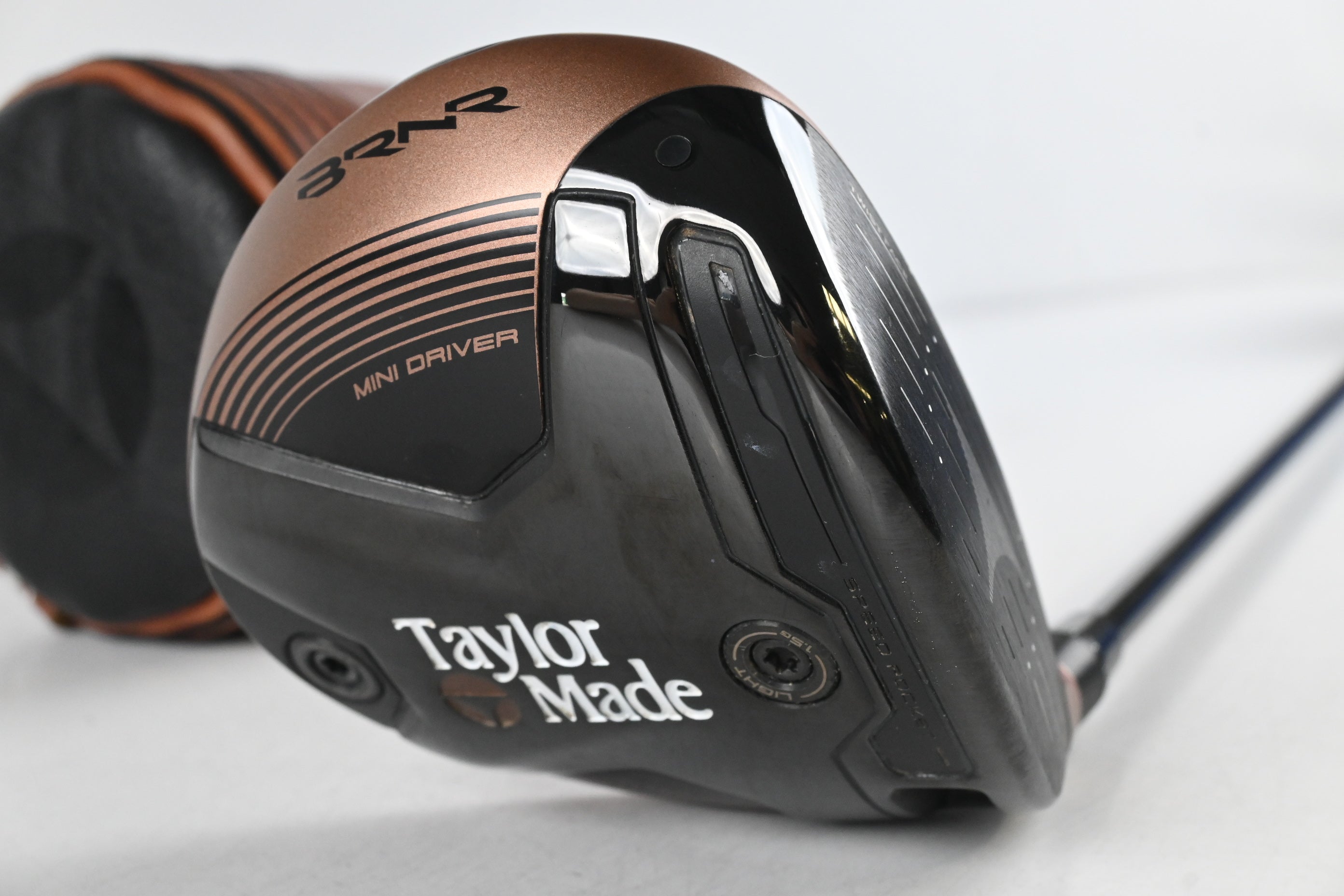 Taylormade BRNR Copper Mini Driver / 13.5 Degree / Stiff Flex UST Mamiya 65