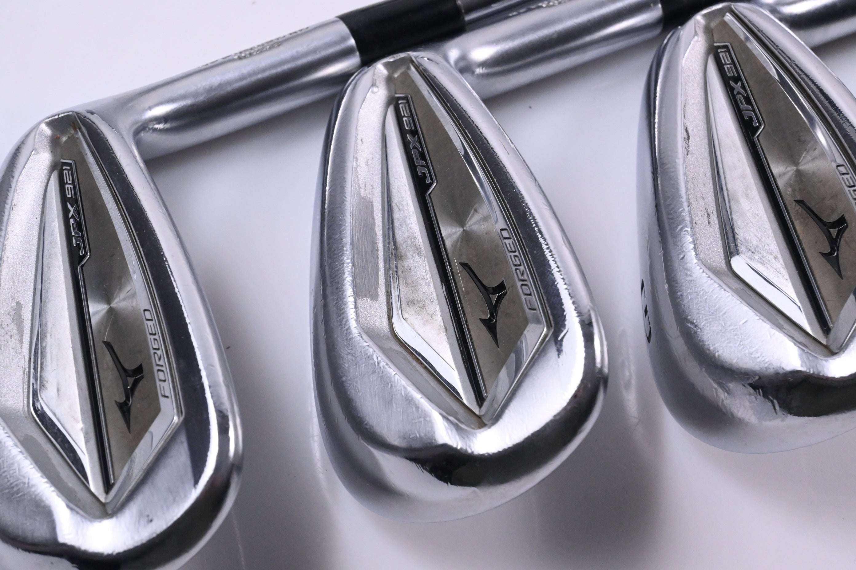 Mizuno JPX 921 Forged Irons / 7-PW+GW / Stiff Flex KBS S-Taper Lite 100 Shafts