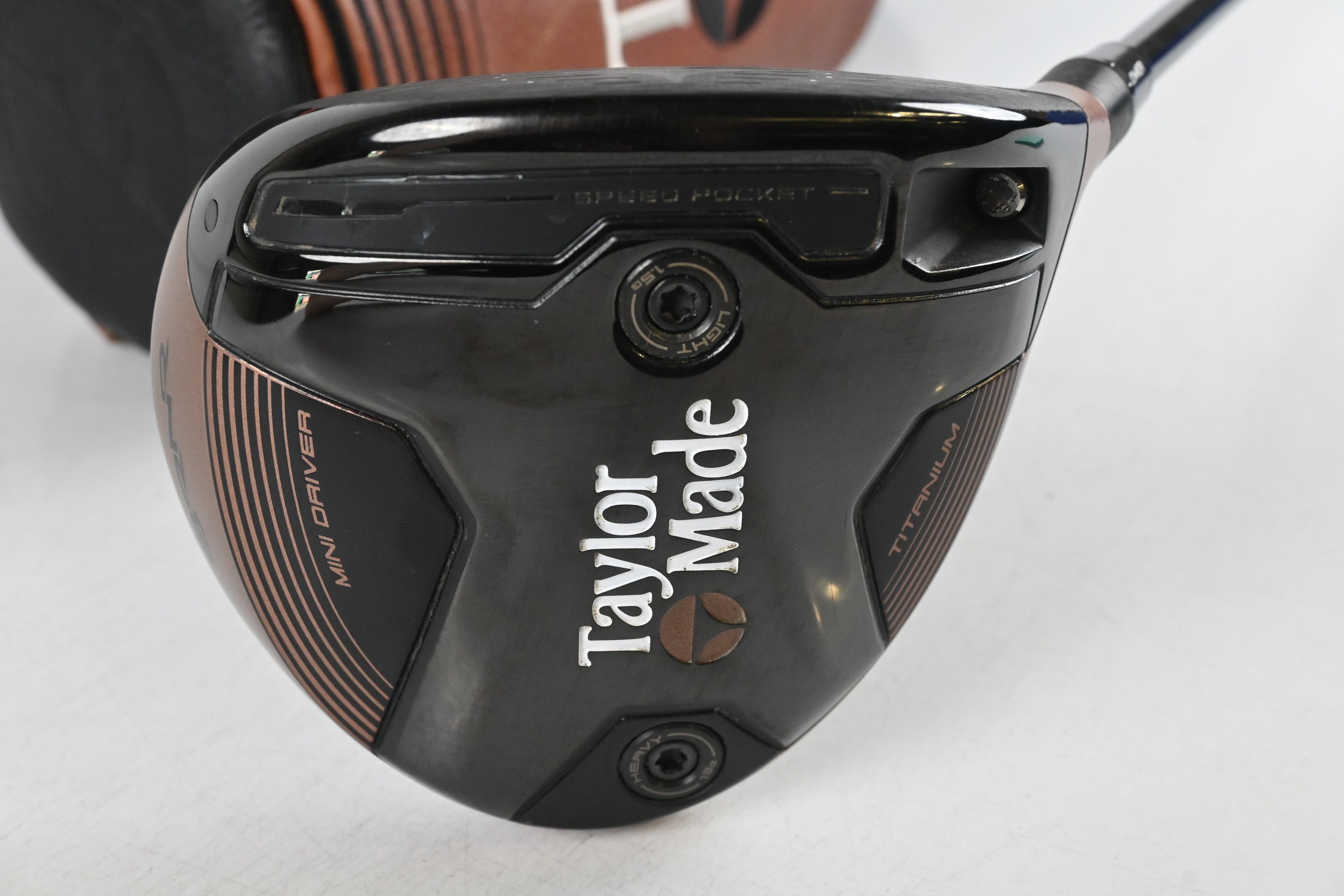 Taylormade BRNR Copper Mini Driver / 13.5 Degree / Stiff Flex UST Mamiya 65