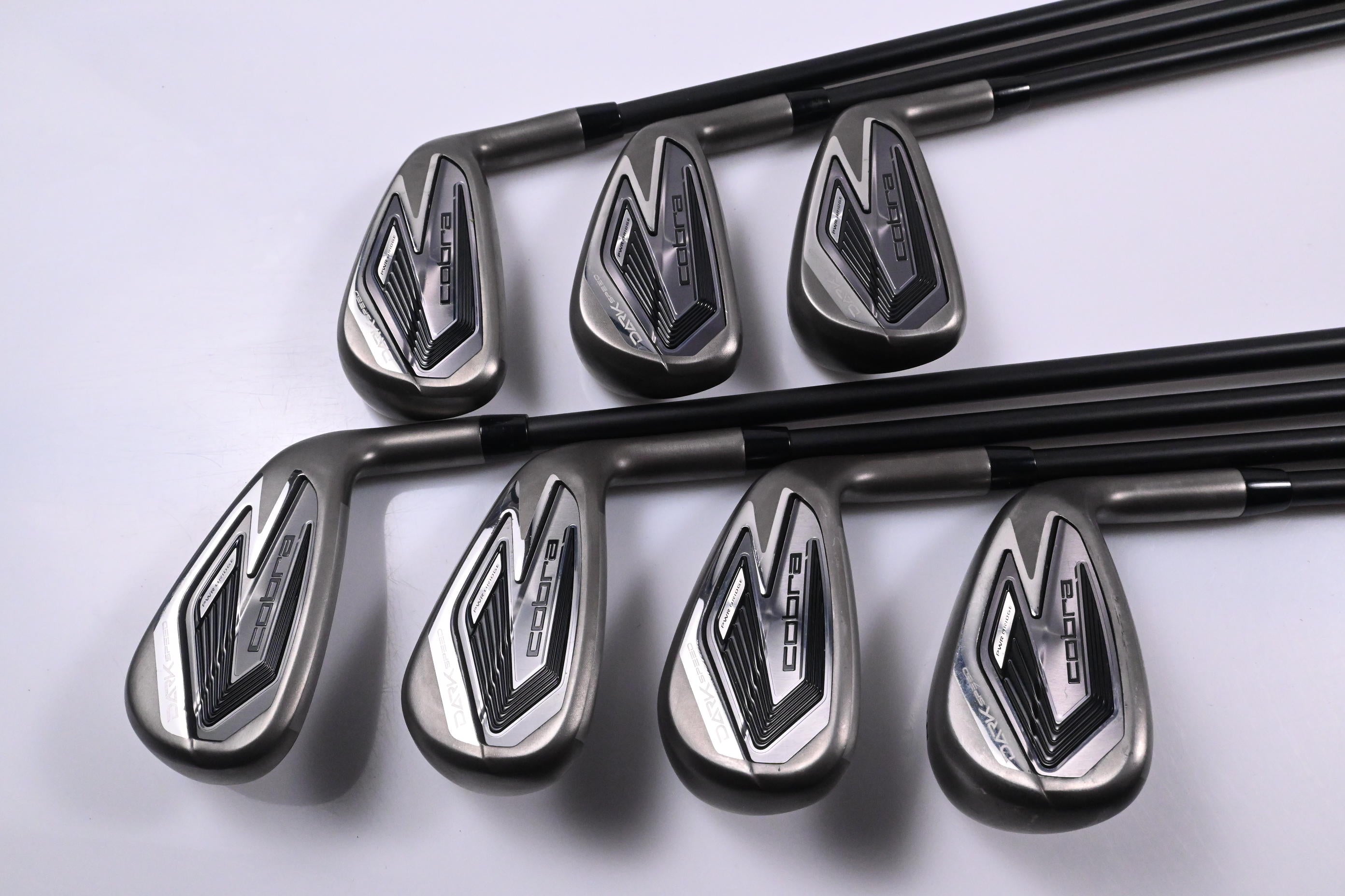 Cobra Darkspeed Irons / 5-PW+GW / Senior Flex KBS PGI 65 Shafts