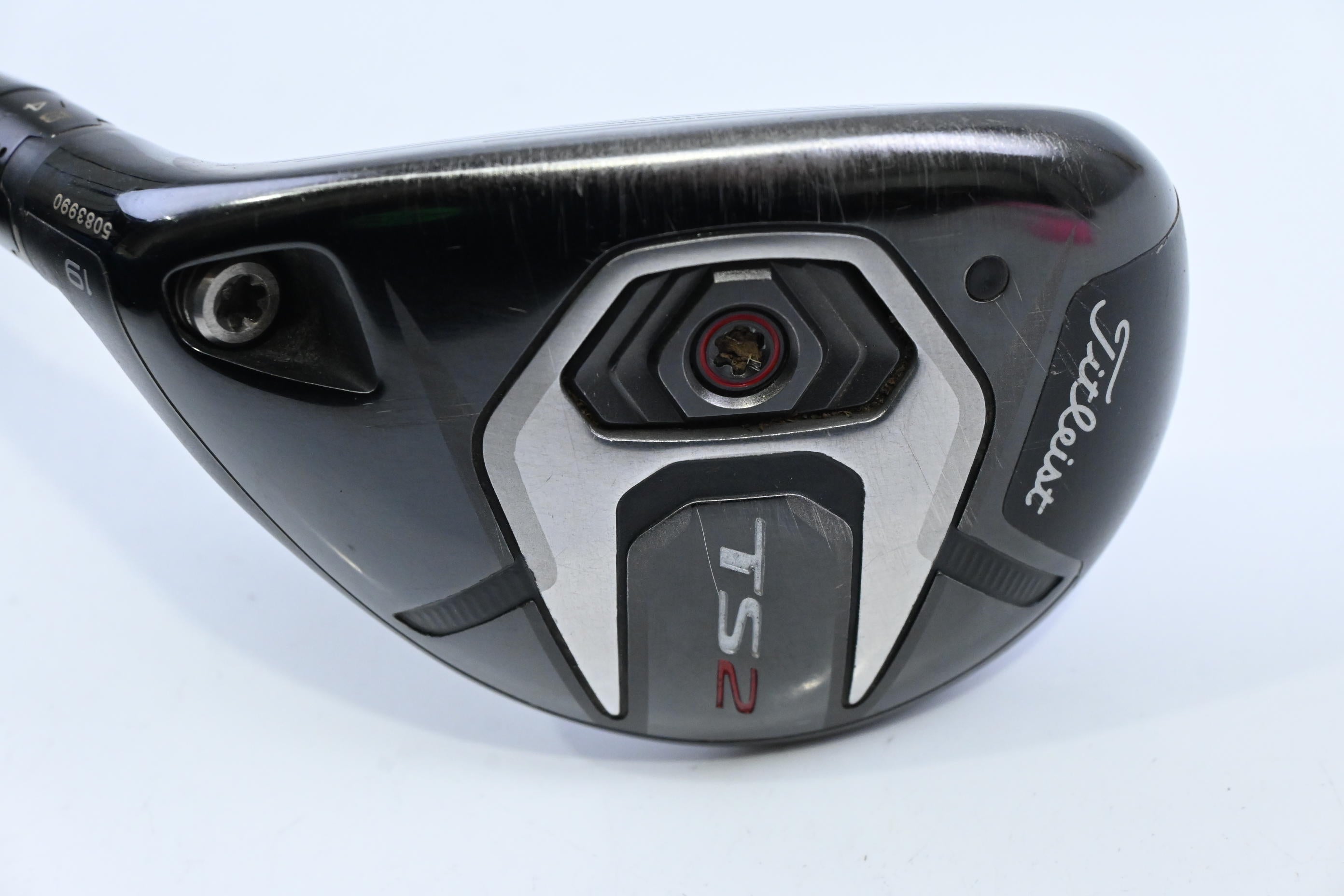 Left Hand Titleist TS2 #3 Hybrid / 19 Degree / X-Flex Project X Evenflow Blue 85