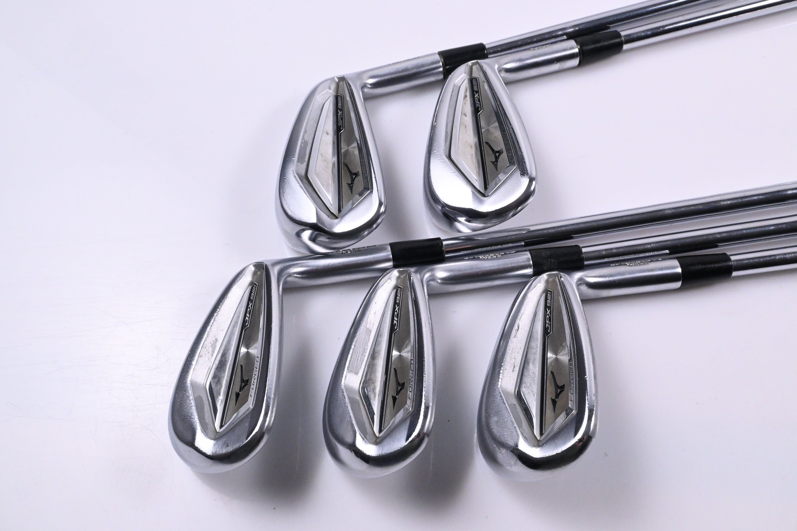 Mizuno JPX 921 Forged Irons / 7-PW+GW / Stiff Flex KBS S-Taper Lite 100 Shafts