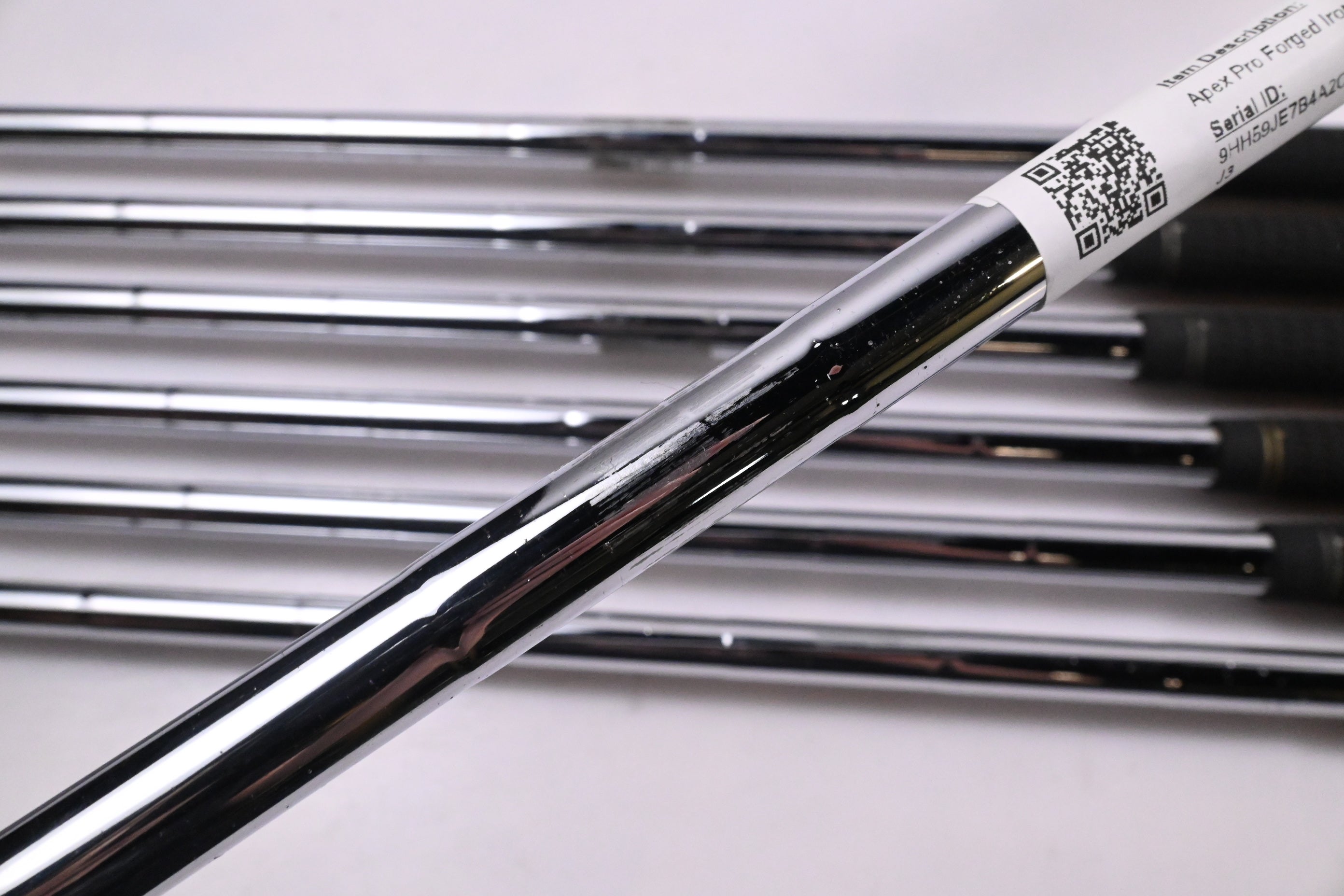 Left Hand Callaway Apex Pro Forged Irons / 5-PW+GW / Stiff Flex Steel Shafts
