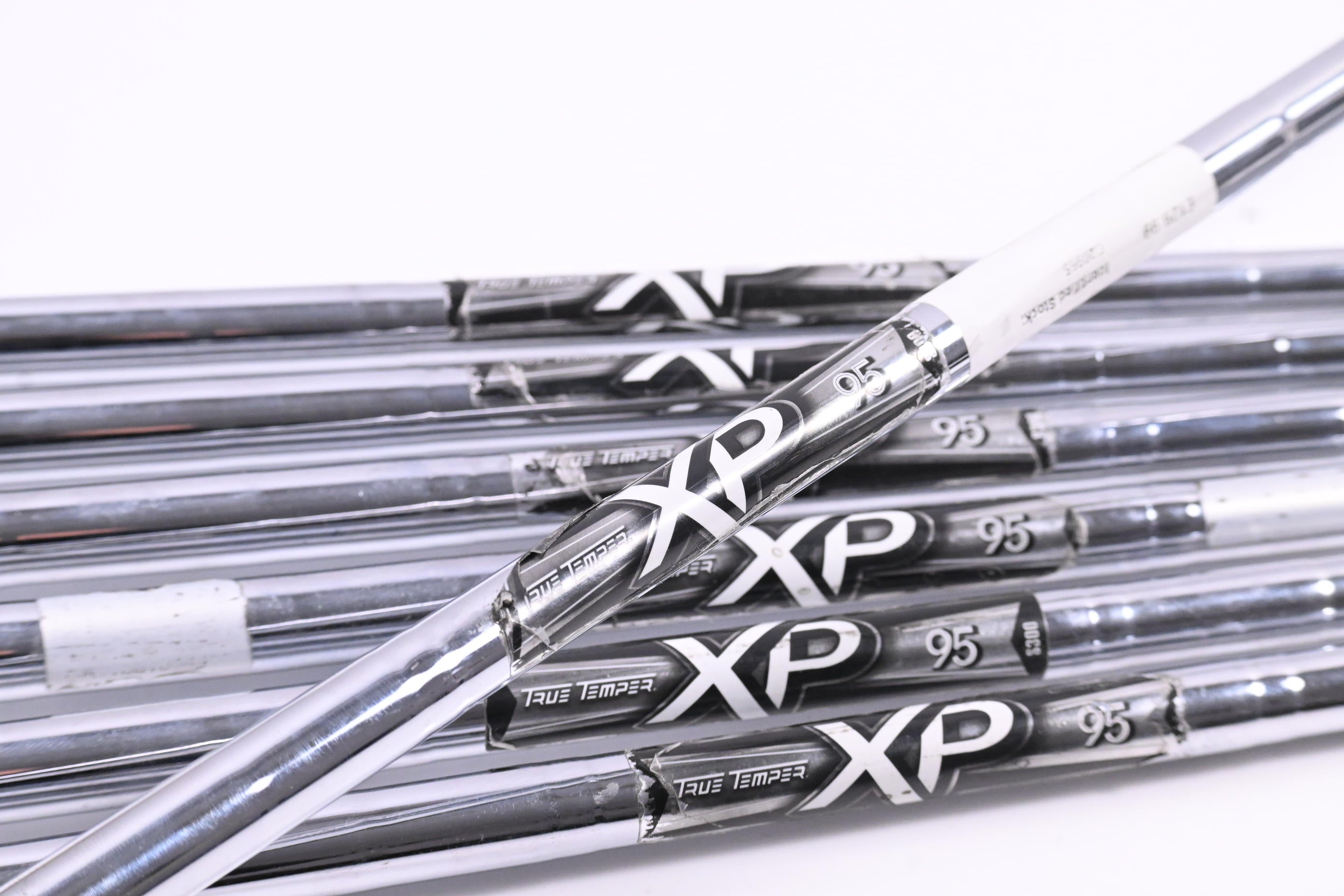 True Temper XP 95 S300 Iron Shafts / Stiff Flex / Set Of 7 / .355" Tip