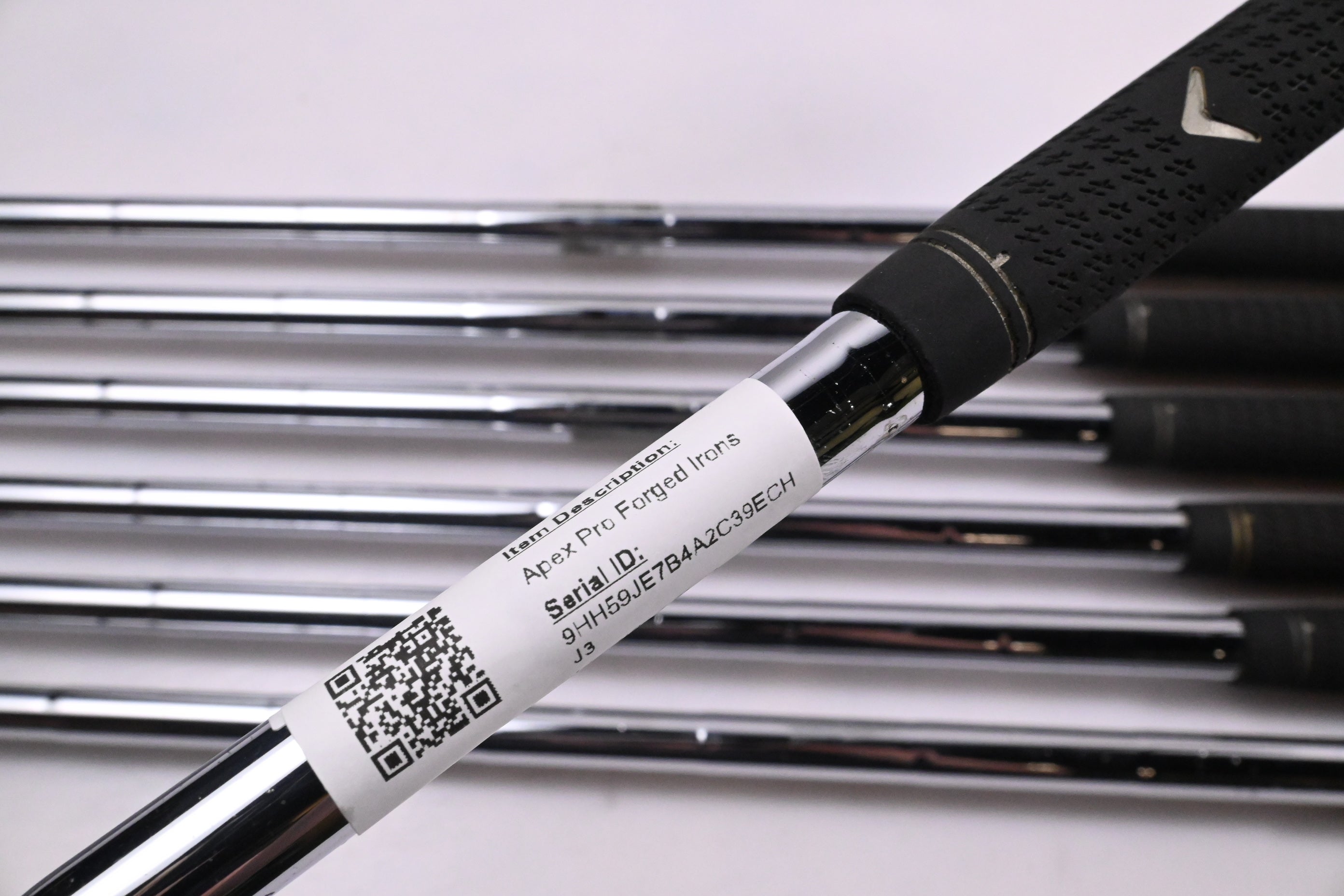 Left Hand Callaway Apex Pro Forged Irons / 5-PW+GW / Stiff Flex Steel Shafts