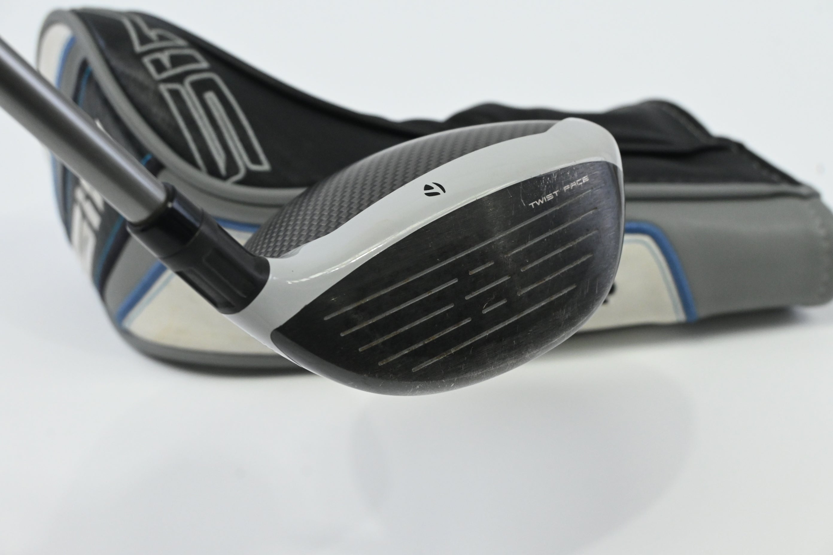 Left Hand Taylormade SIM Max D #3 Wood / 16 Degree / Stiff Flex UST Helium 5