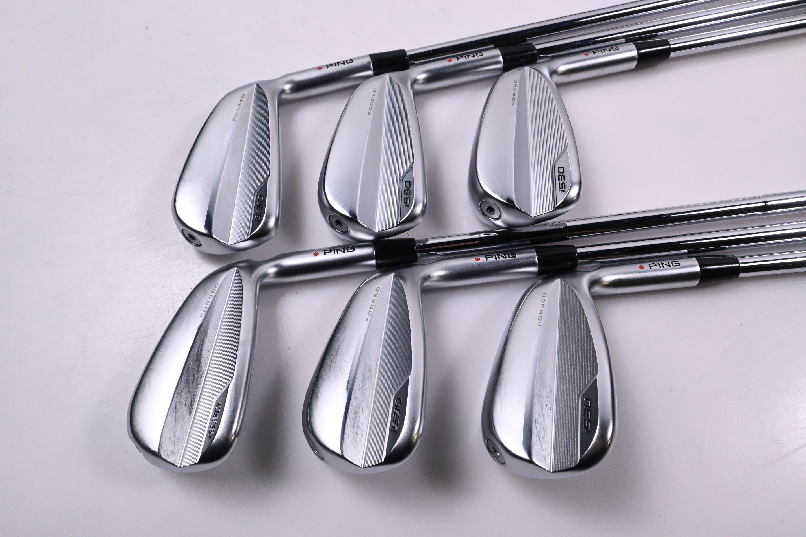 Ping i530 Irons / 6-PW+GW / Red Dot / Stiff Flex N.S.Pro Modus³ Tour 105 Shafts
