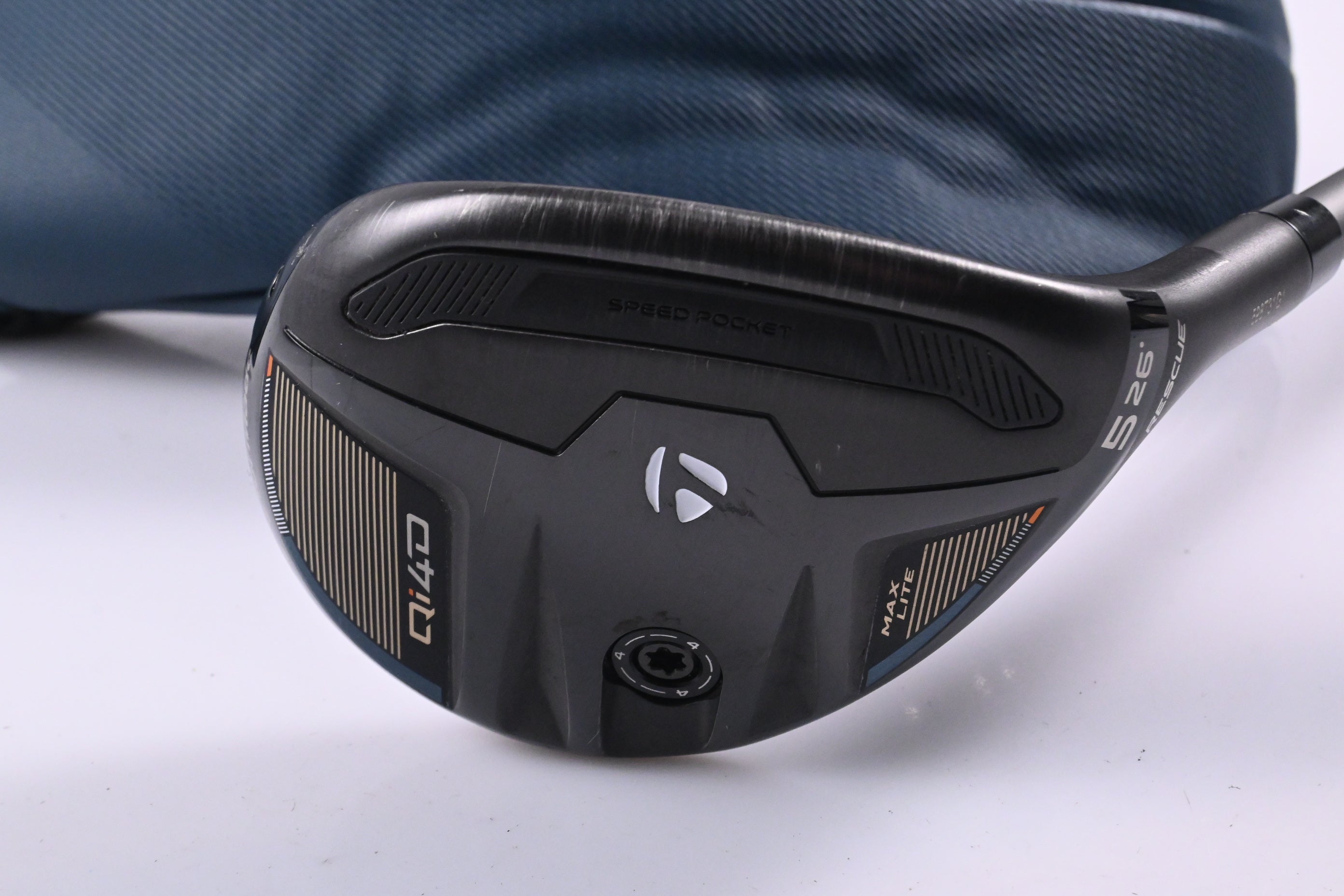 Taylormade Qi4D Max Lite #5 Hybrid / 26 Degree / Senior Flex REAX 45 Shaft