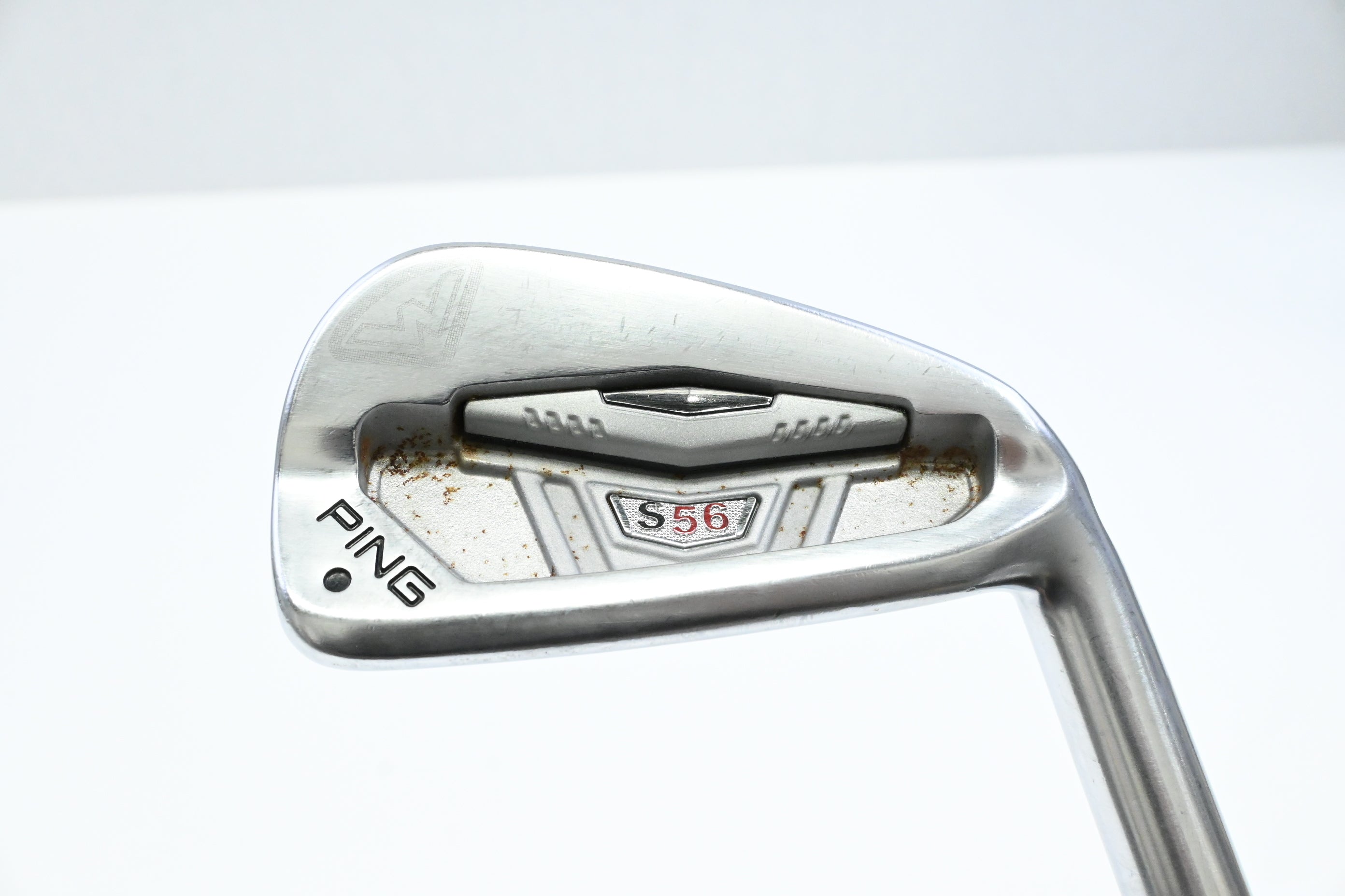 Ping S56 #4 Iron / 24 Degree / Black Dot / Stiff Flex Ping CFS Shaft
