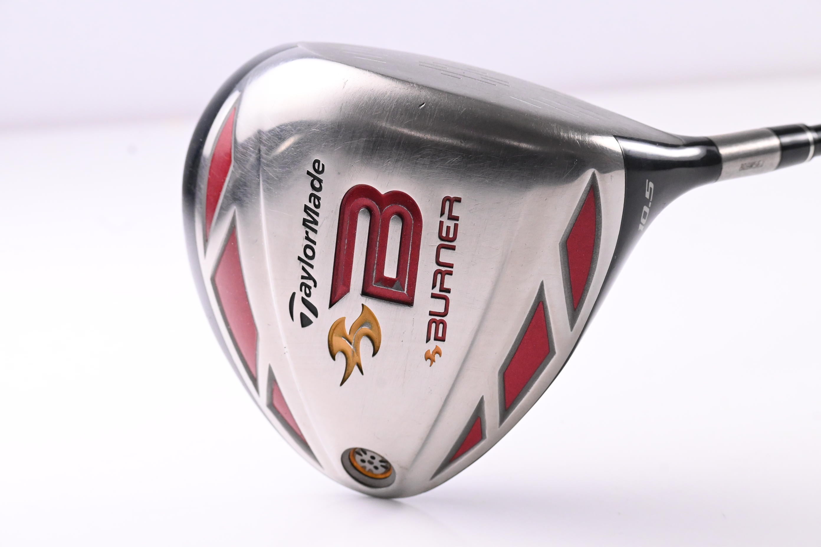 Taylormade Burner 2008 Driver / 10.5 Degree / Regular Flex Taylormade Reax 49