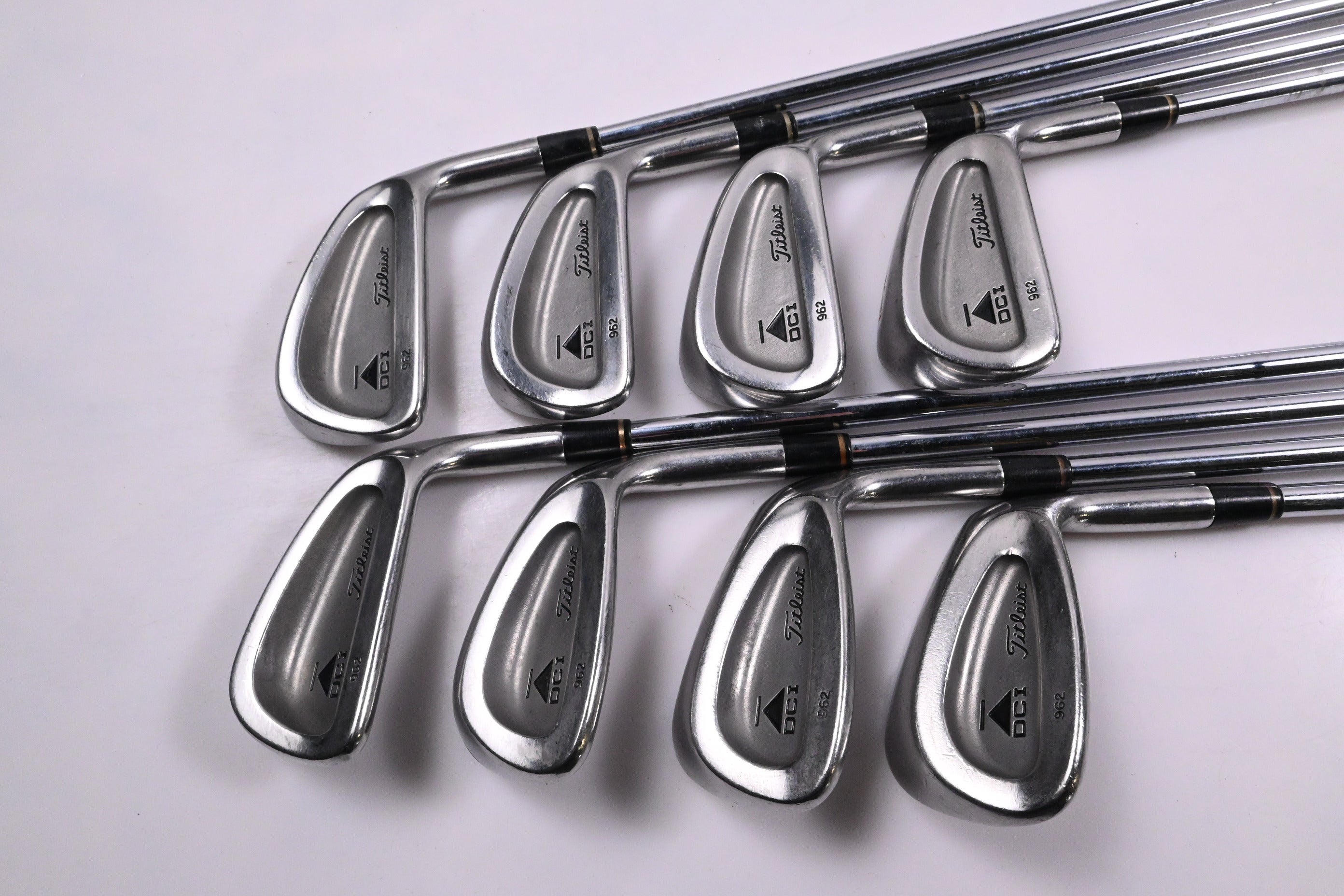 Titleist DCI 962 Irons / 3-PW / Stiff Flex Dynamic Gold Shafts