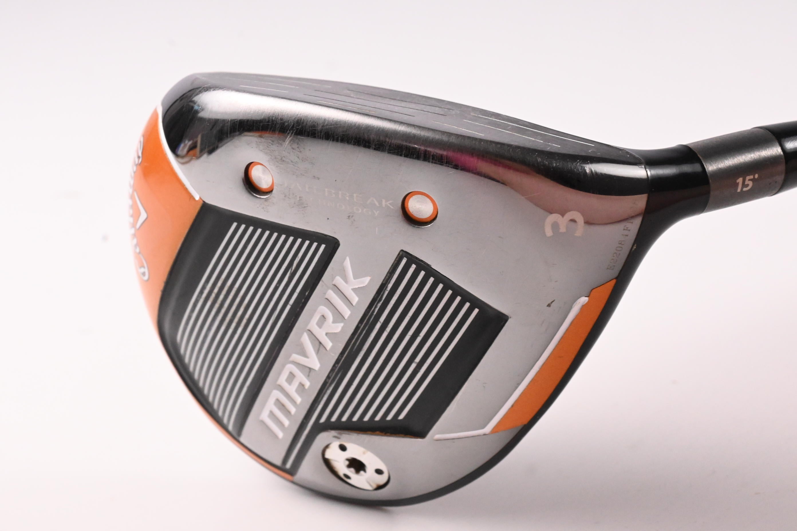 Callaway Mavrik #3 Wood / 15 Degree / Stiff Flex Hzrdus T800 65 Shaft