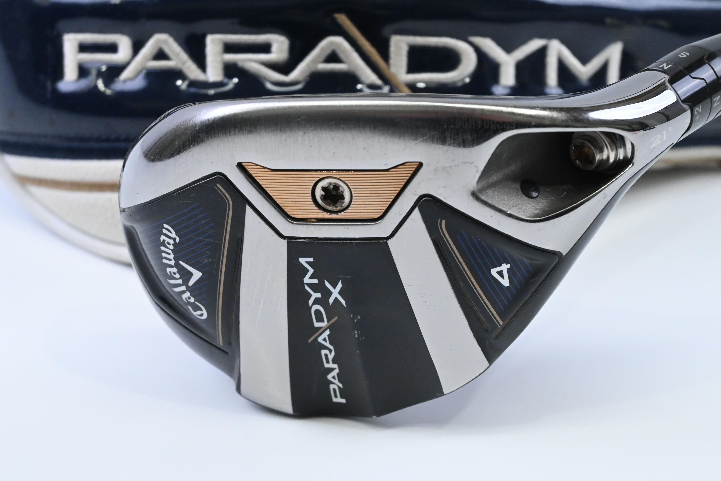 Callaway Paradym X #4 Hybrid / 21 Degree / Senior Flex Aldila Ascent PL 50 Shaft