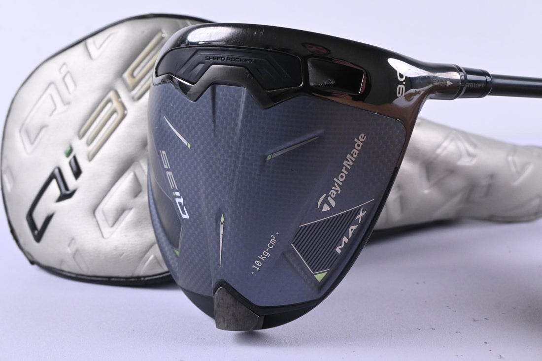 Taylormade Qi35 Max Driver / 9 Degree / Stiff Flex Kai'li Dark Waves White 60
