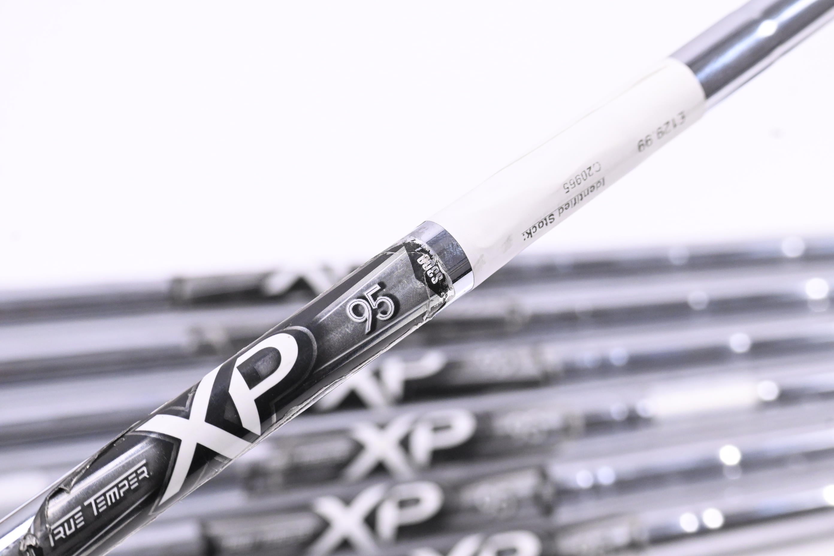 True Temper XP 95 S300 Iron Shafts / Stiff Flex / Set Of 7 / .355" Tip
