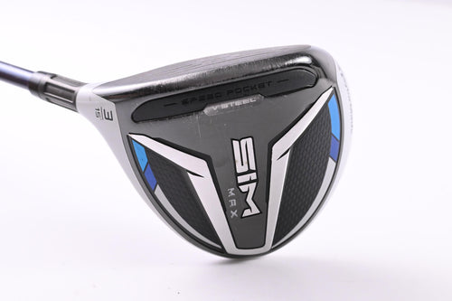 Taylormade SIM Max #3 Wood / 15 Degree / Regular Flex Ventus Blue 5 Shaft
