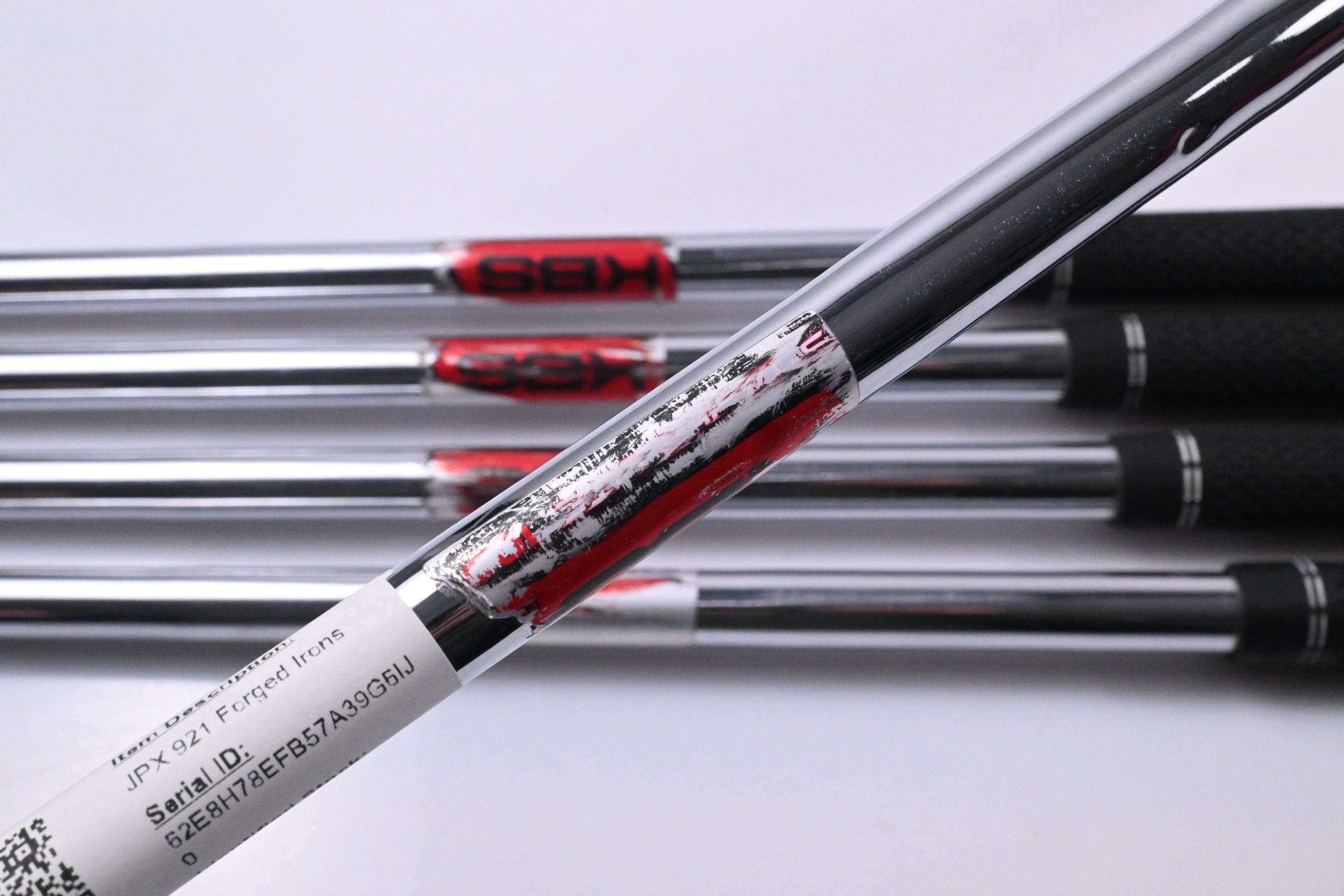 Mizuno JPX 921 Forged Irons / 7-PW+GW / Stiff Flex KBS S-Taper Lite 100 Shafts