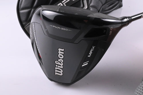 Wilson DYNAPWR 2025 Max Driver / 12 Degree / Stiff Flex Denali Black 60 Shaft