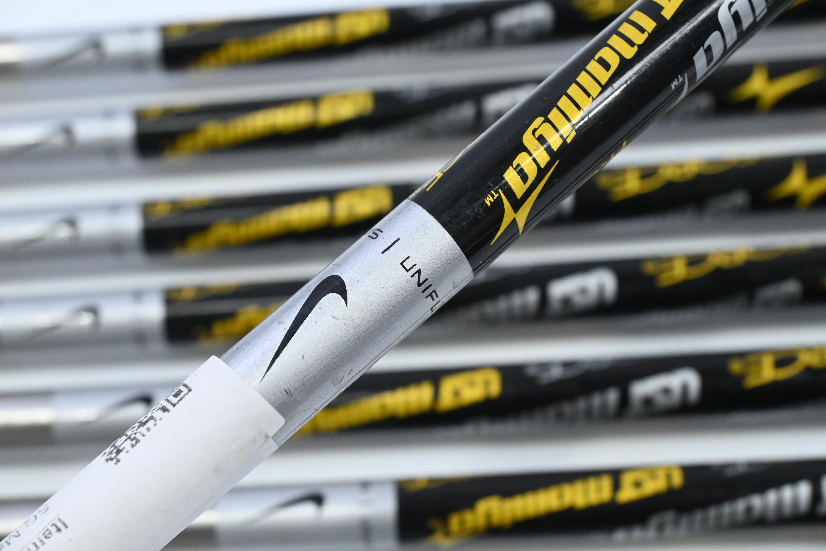 Nike SQ Machspeed Irons / 4-PW+AW / Uniflex UST Proforce 70 Shafts