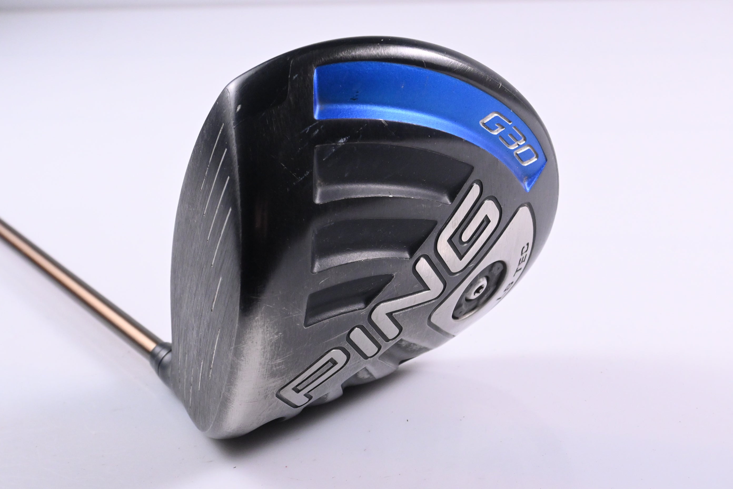 Left Hand Ping G30 LS Tec Driver / 10.5 Degree / Regular Flex Ping Alta CB 55 Shaft