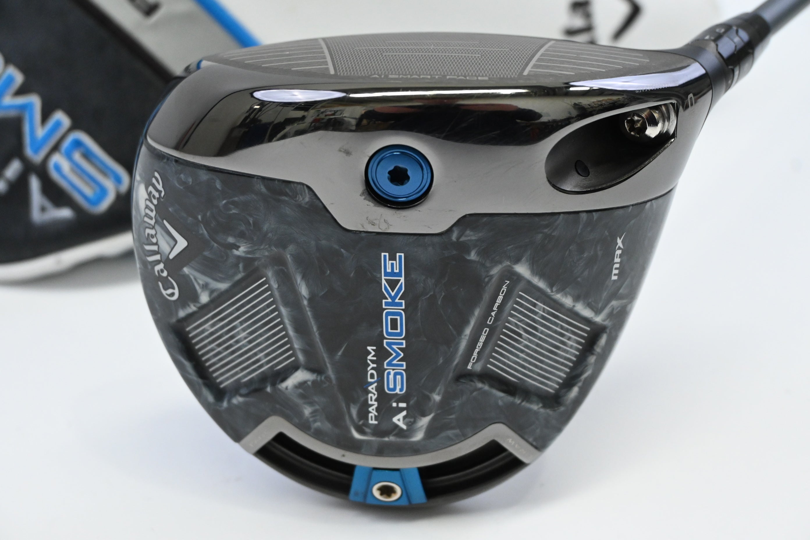 Callaway Paradym Ai Smoke Max Driver / 9 Degree / Stiff Flex Denali Frost White
