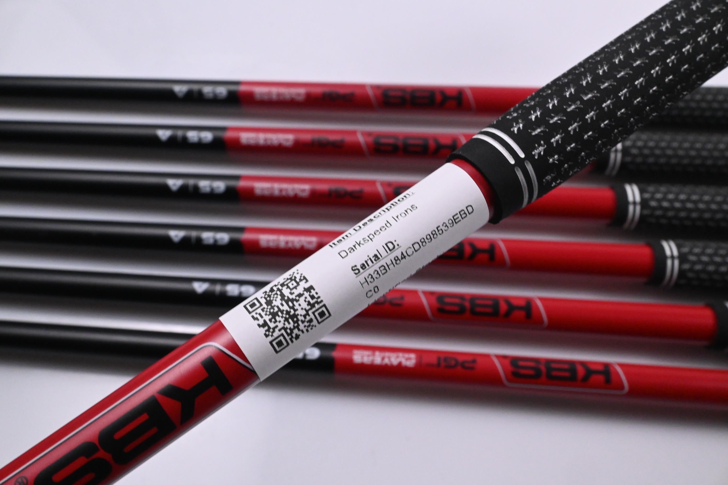 Cobra Darkspeed Irons / 5-PW+GW / Senior Flex KBS PGI 65 Shafts
